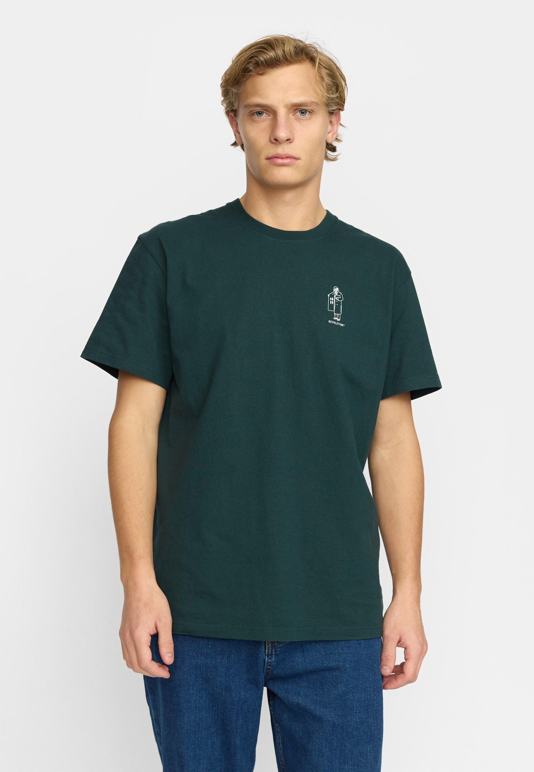 Revolution Application T-Shirt T-Shirts Darkgreen