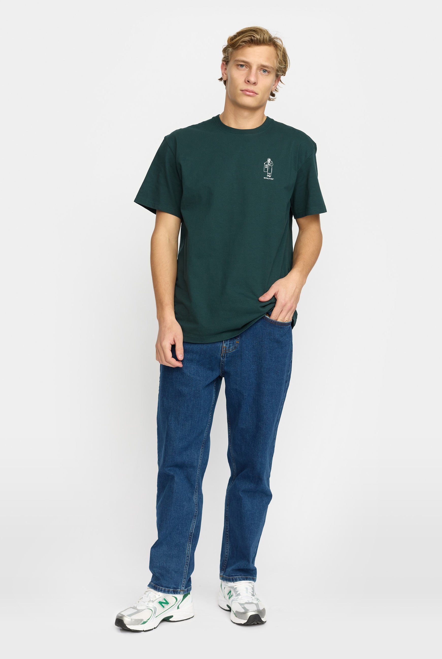 Revolution Application T-Shirt T-Shirts Darkgreen