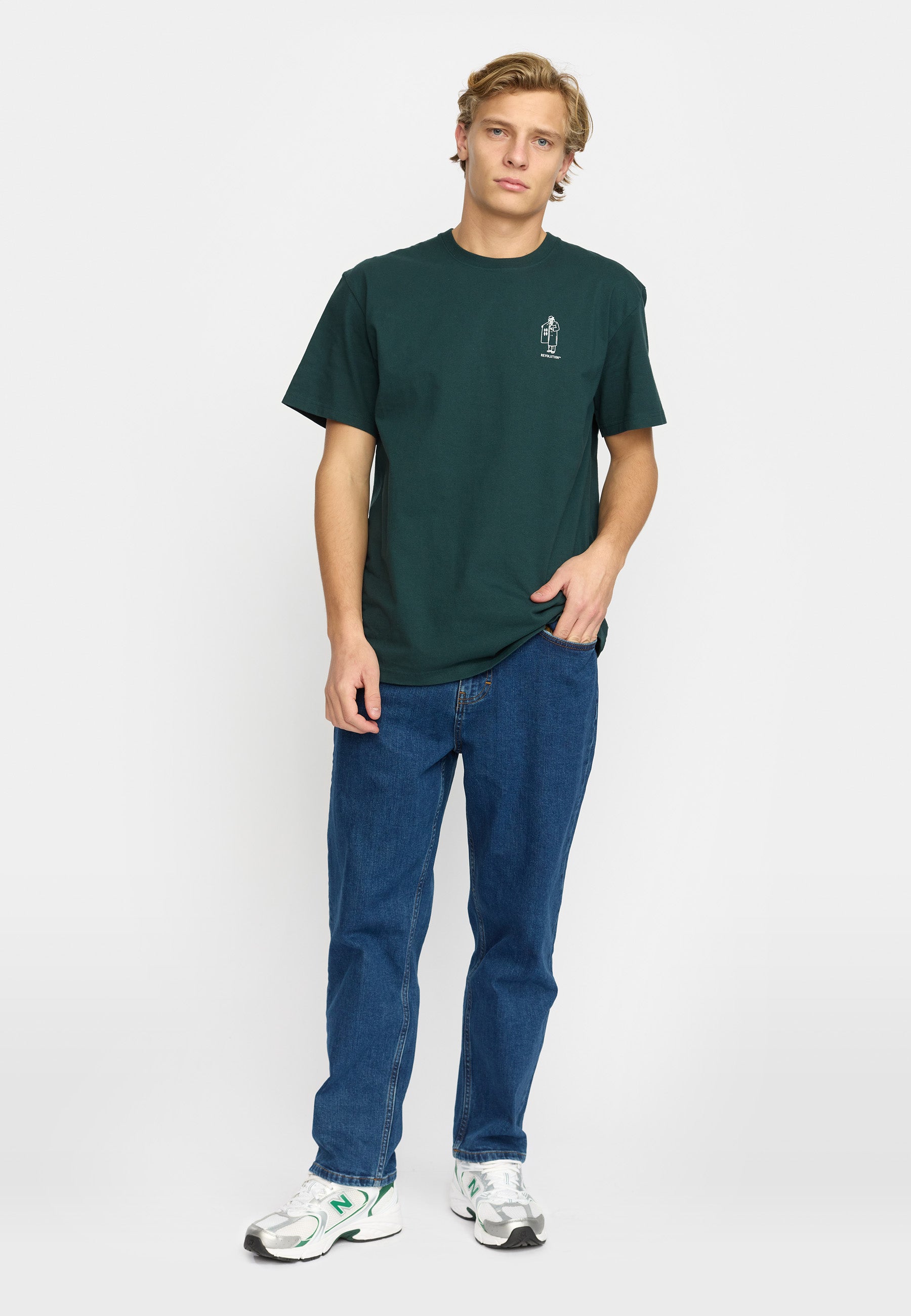 Revolution Application T-Shirt T-Shirts Darkgreen