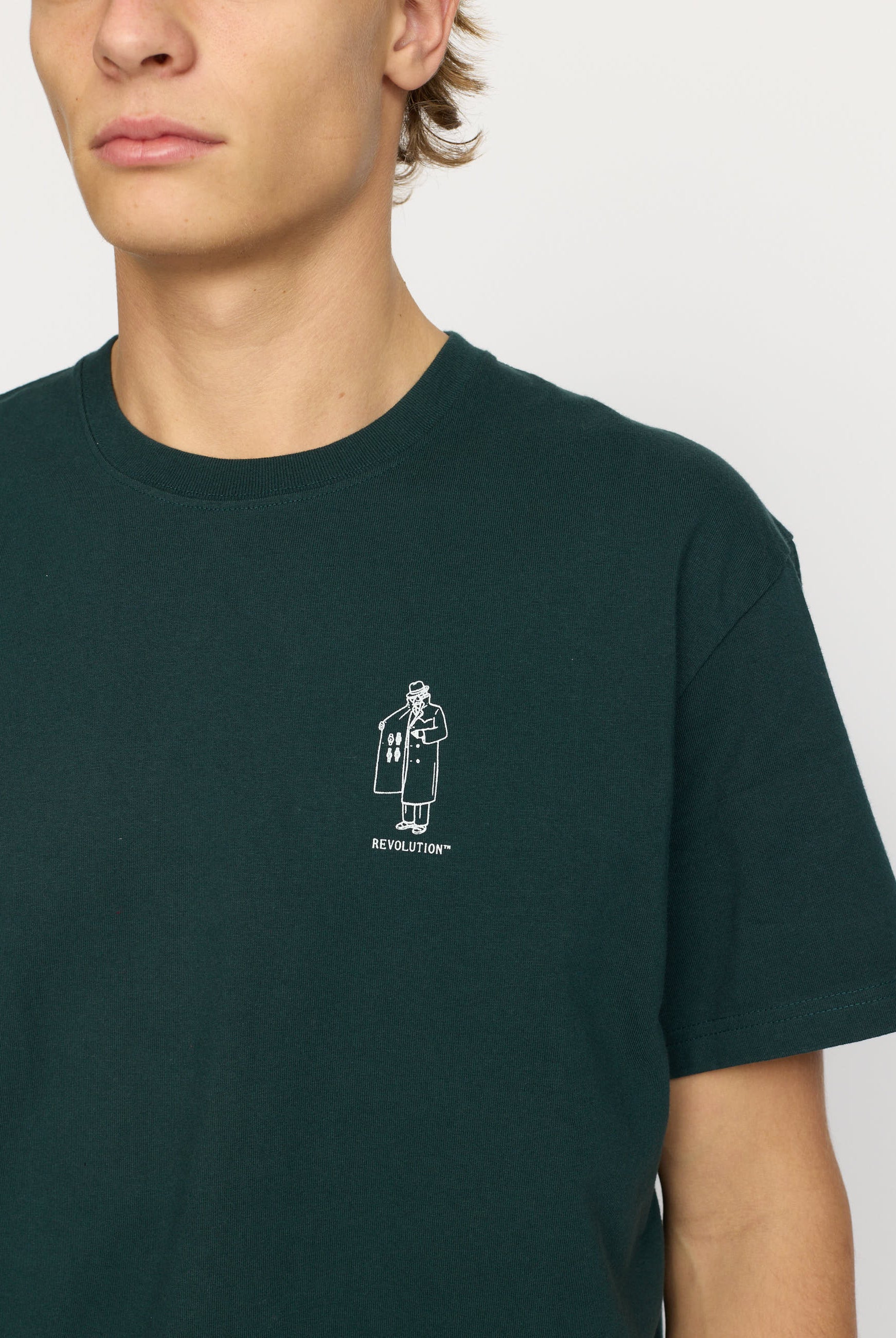 Revolution Application T-Shirt T-Shirts Darkgreen