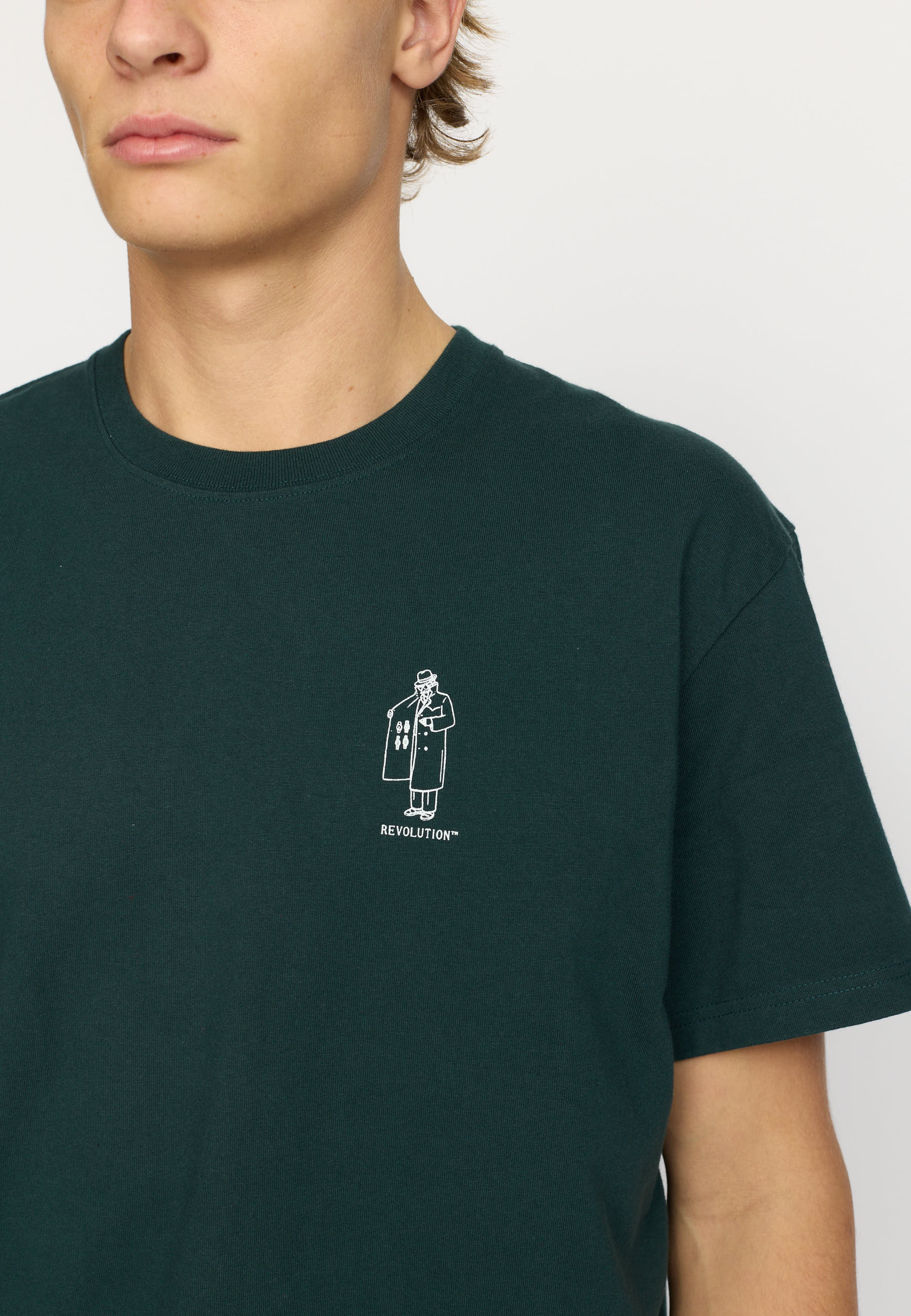 Revolution Application T-Shirt T-Shirts Darkgreen
