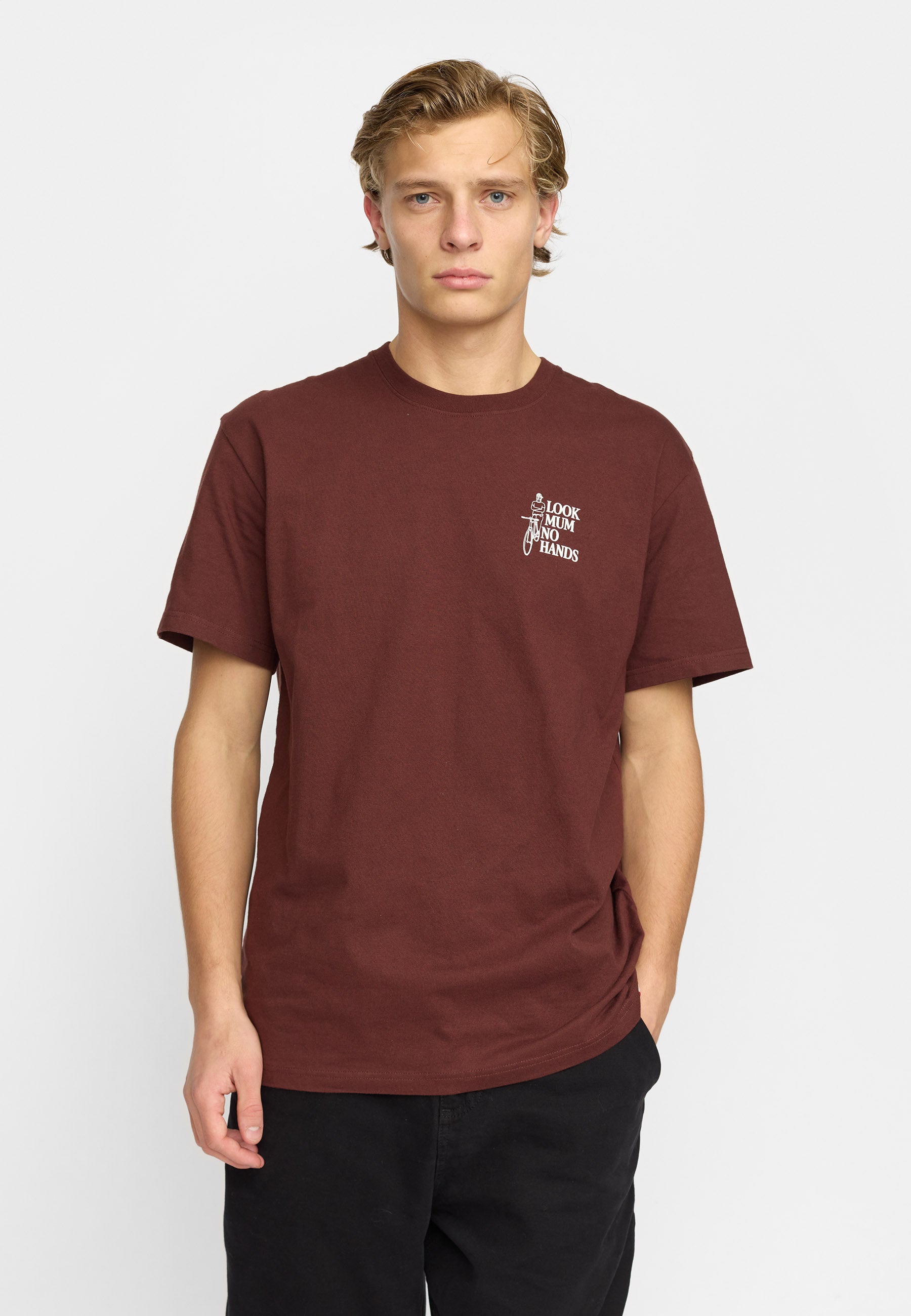 Revolution Application T-Shirt T-Shirts Burgundy
