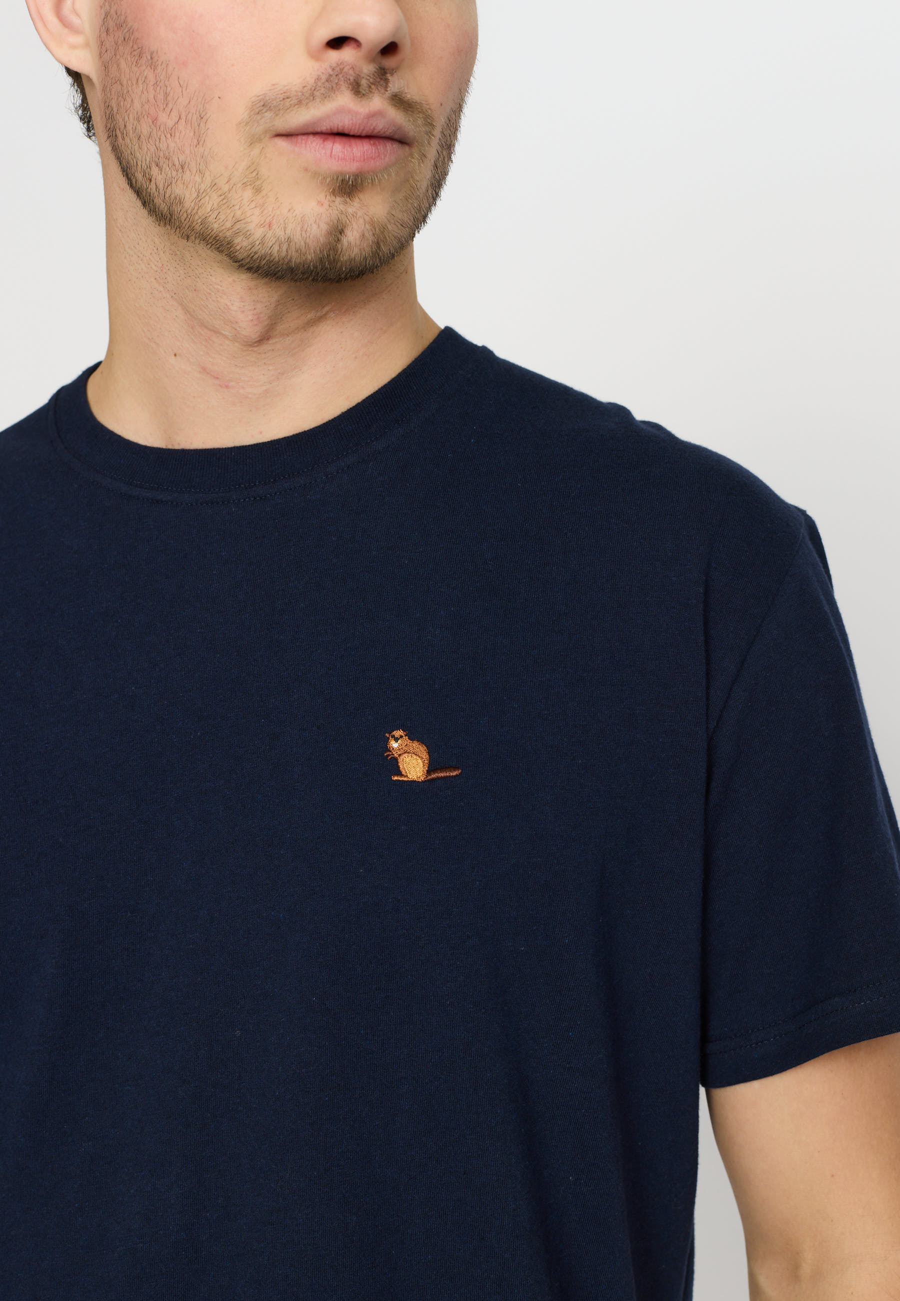 Revolution Application T-Shirt T-Shirts Navy-melange