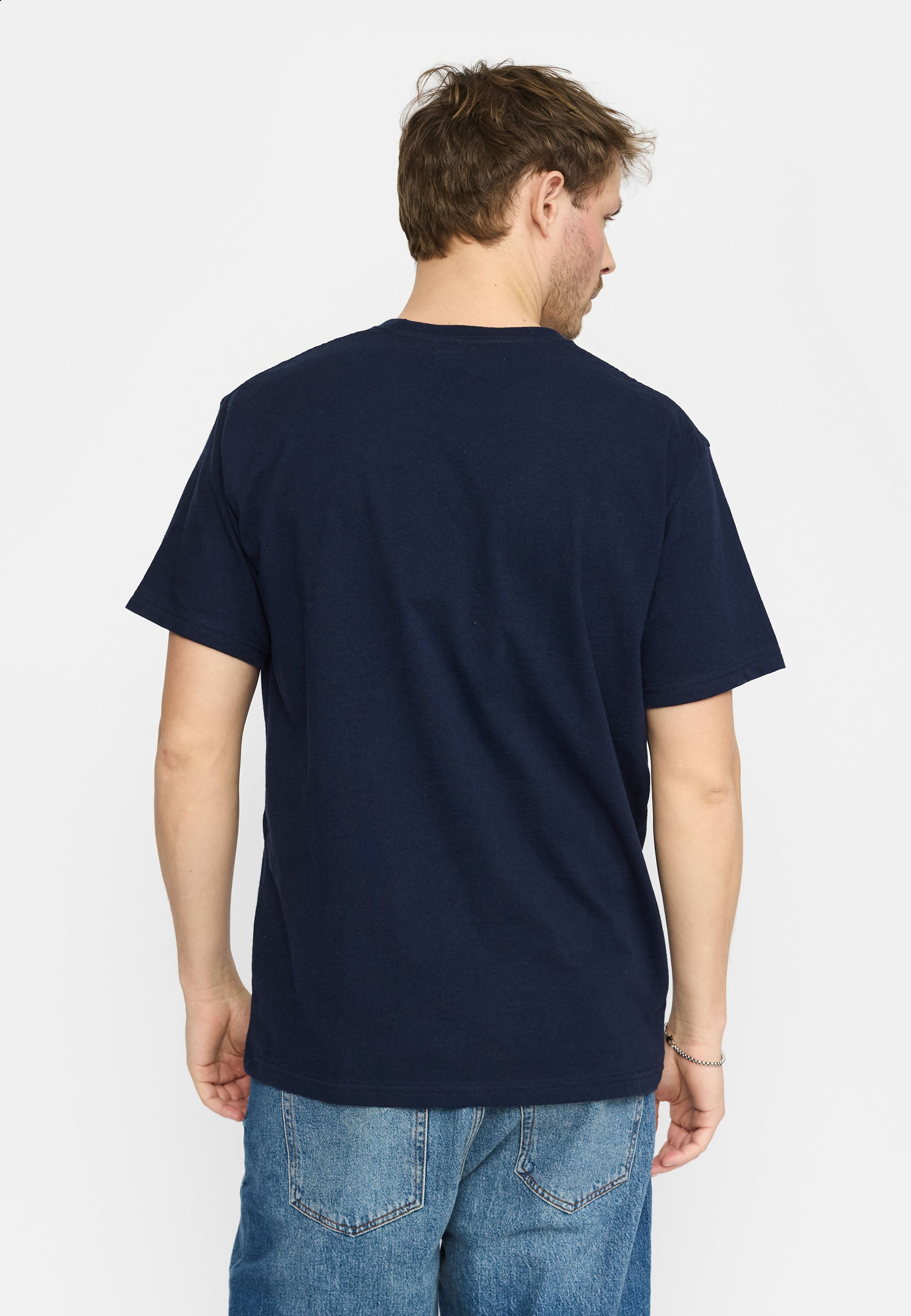 Revolution Application T-Shirt T-Shirts Navy-melange