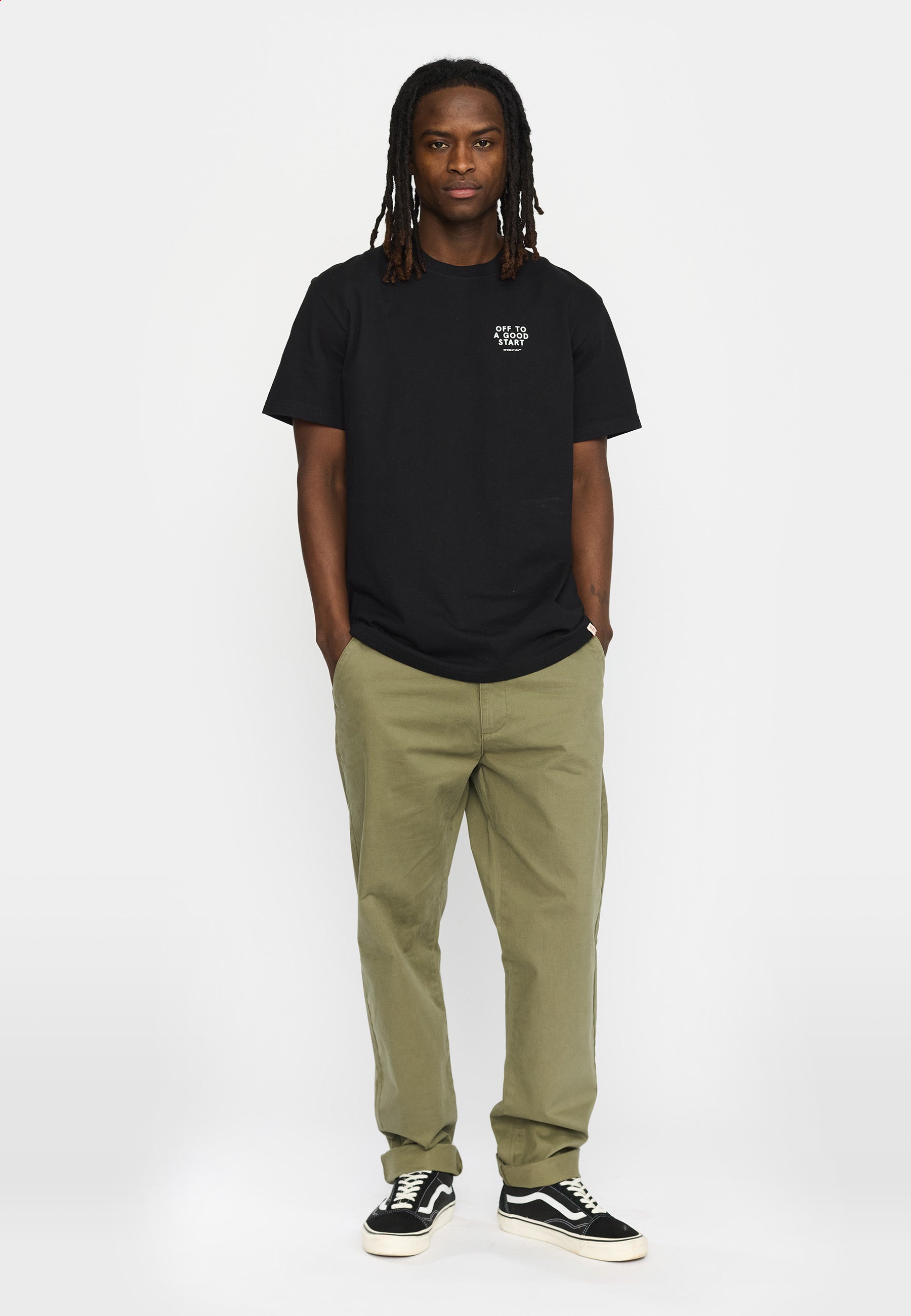 Revolution Application T-Shirt T-Shirts Black