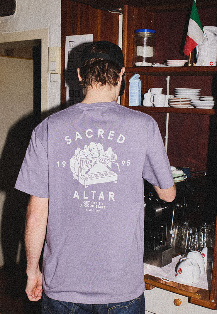 Revolution Application T-Shirt T-Shirts Purple