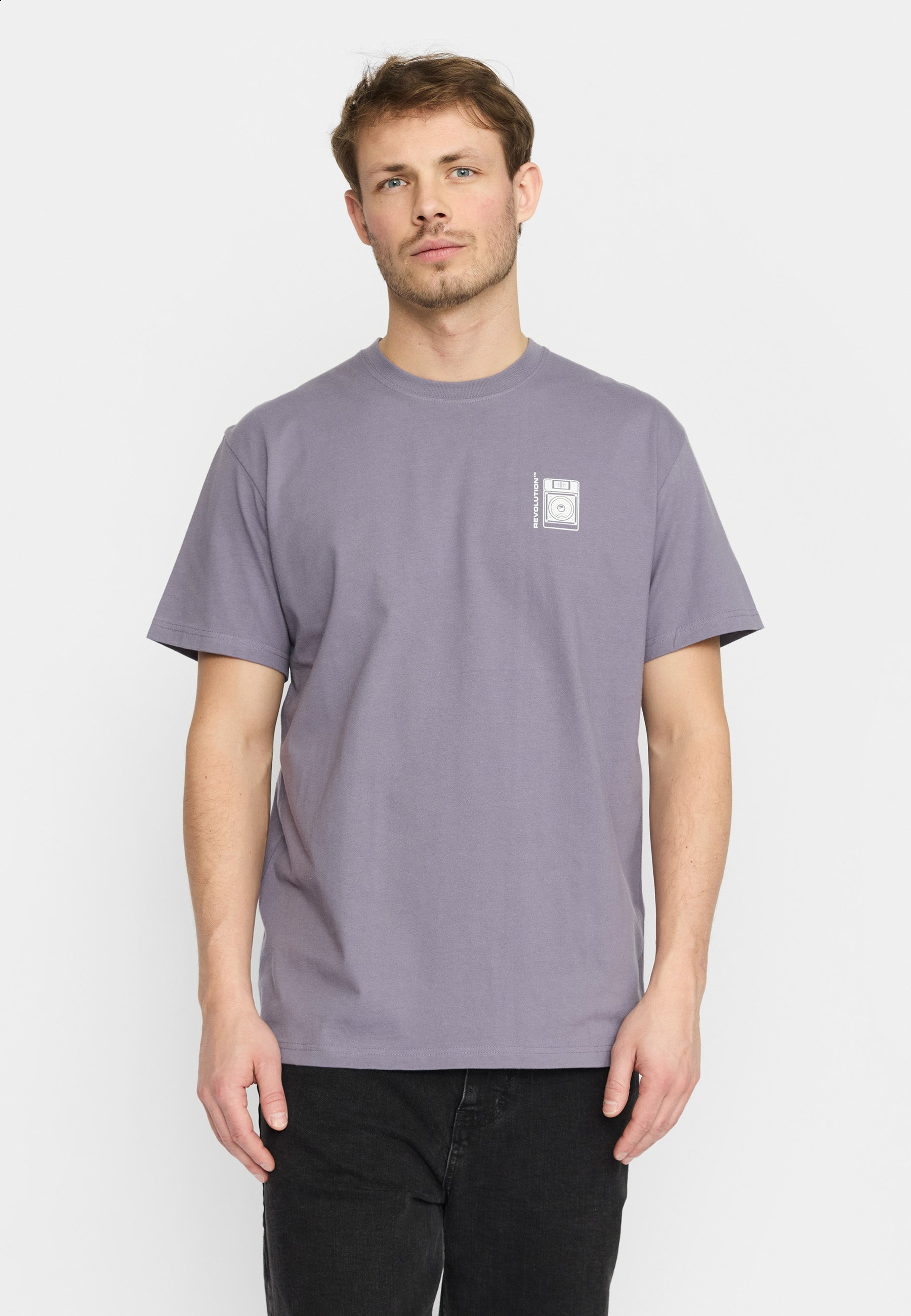 Revolution Application T-Shirt T-Shirts Purple