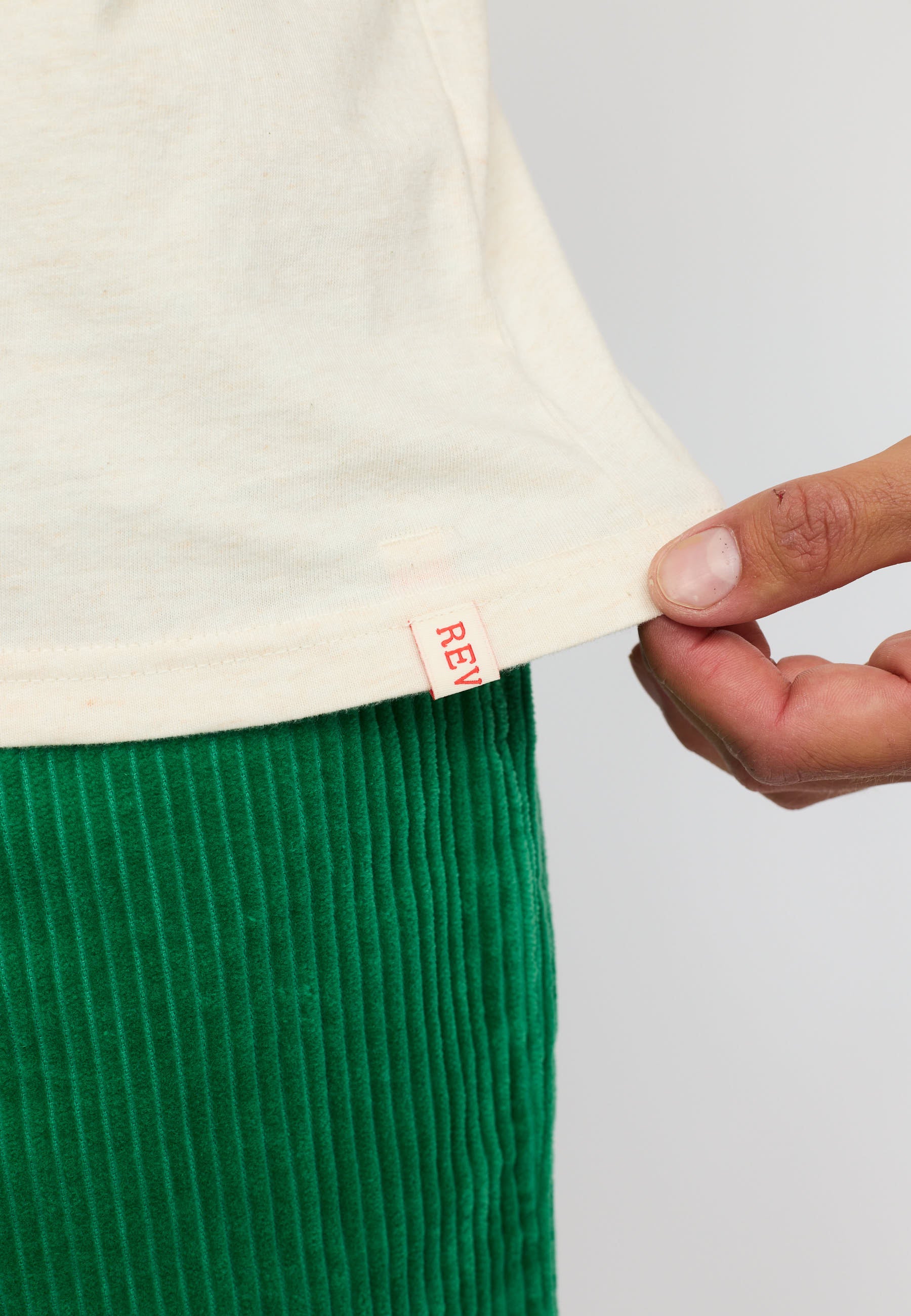 Revolution Application T-Shirt T-Shirts Offwhite-melange