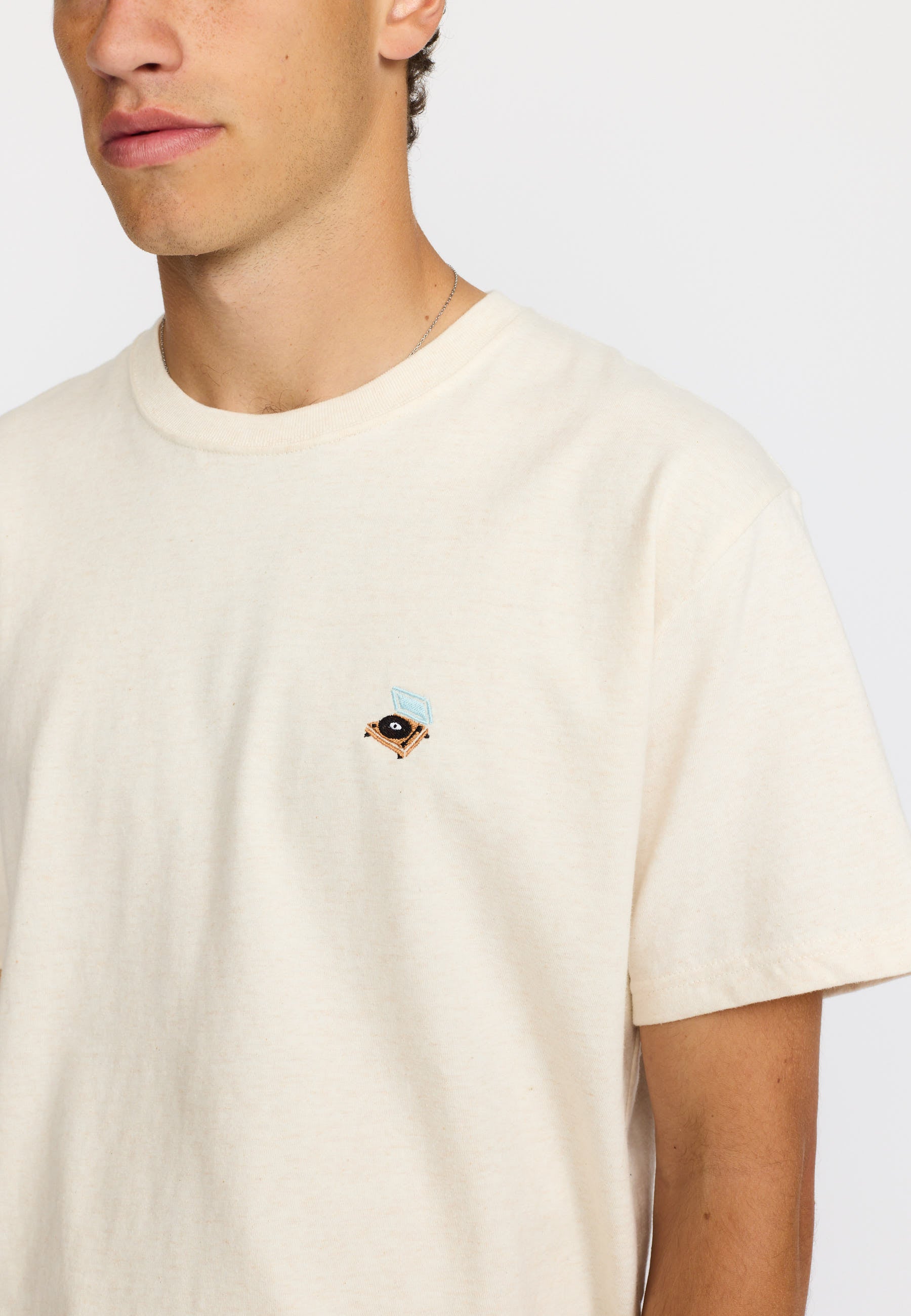 Revolution Application T-Shirt T-Shirts Offwhite-melange