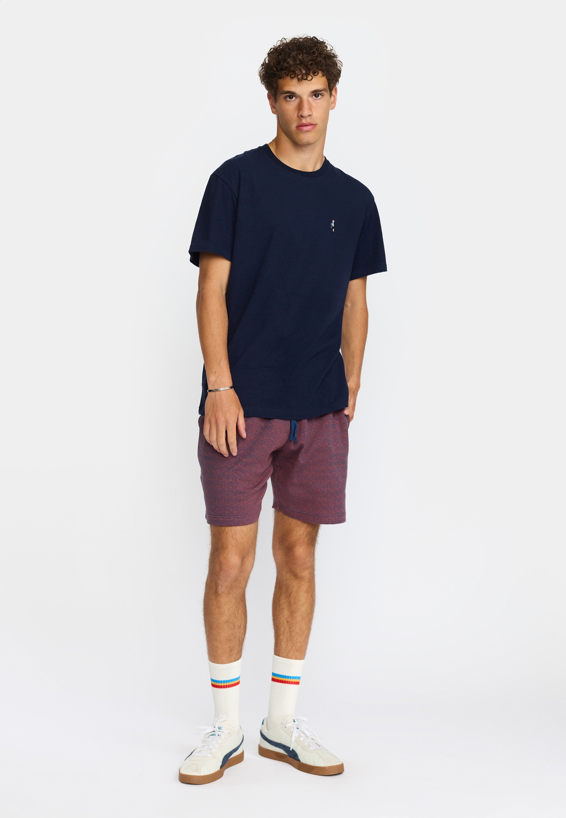 Revolution Application T-Shirt T-Shirts Navy-melange