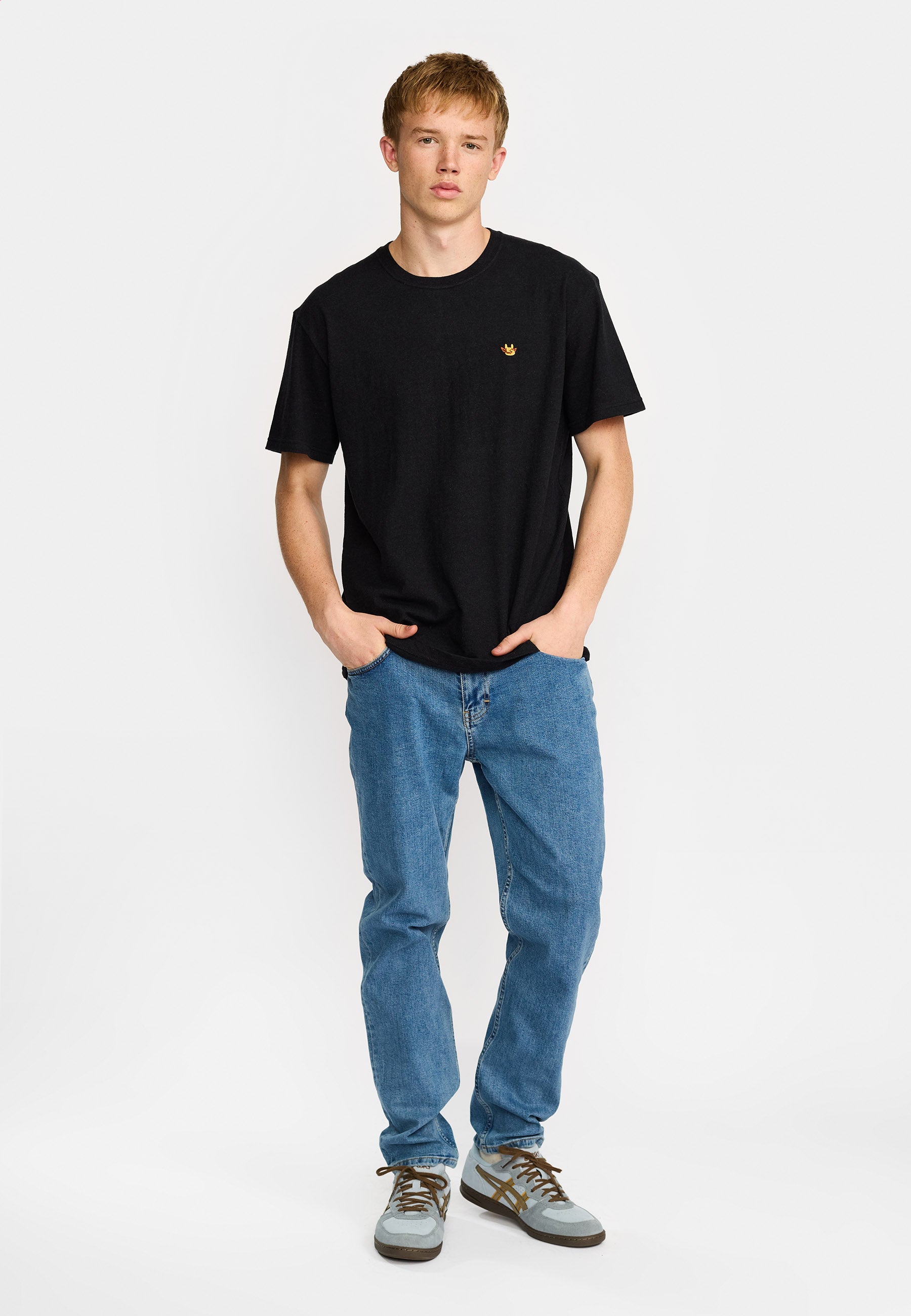 Revolution Application T-Shirt T-Shirts Black-melange