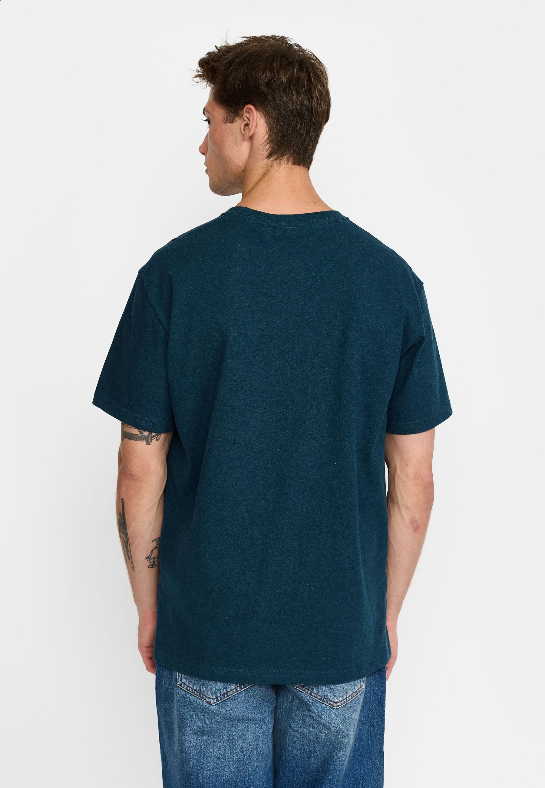 Revolution Application T-Shirt T-Shirts Darkpetrol-melange