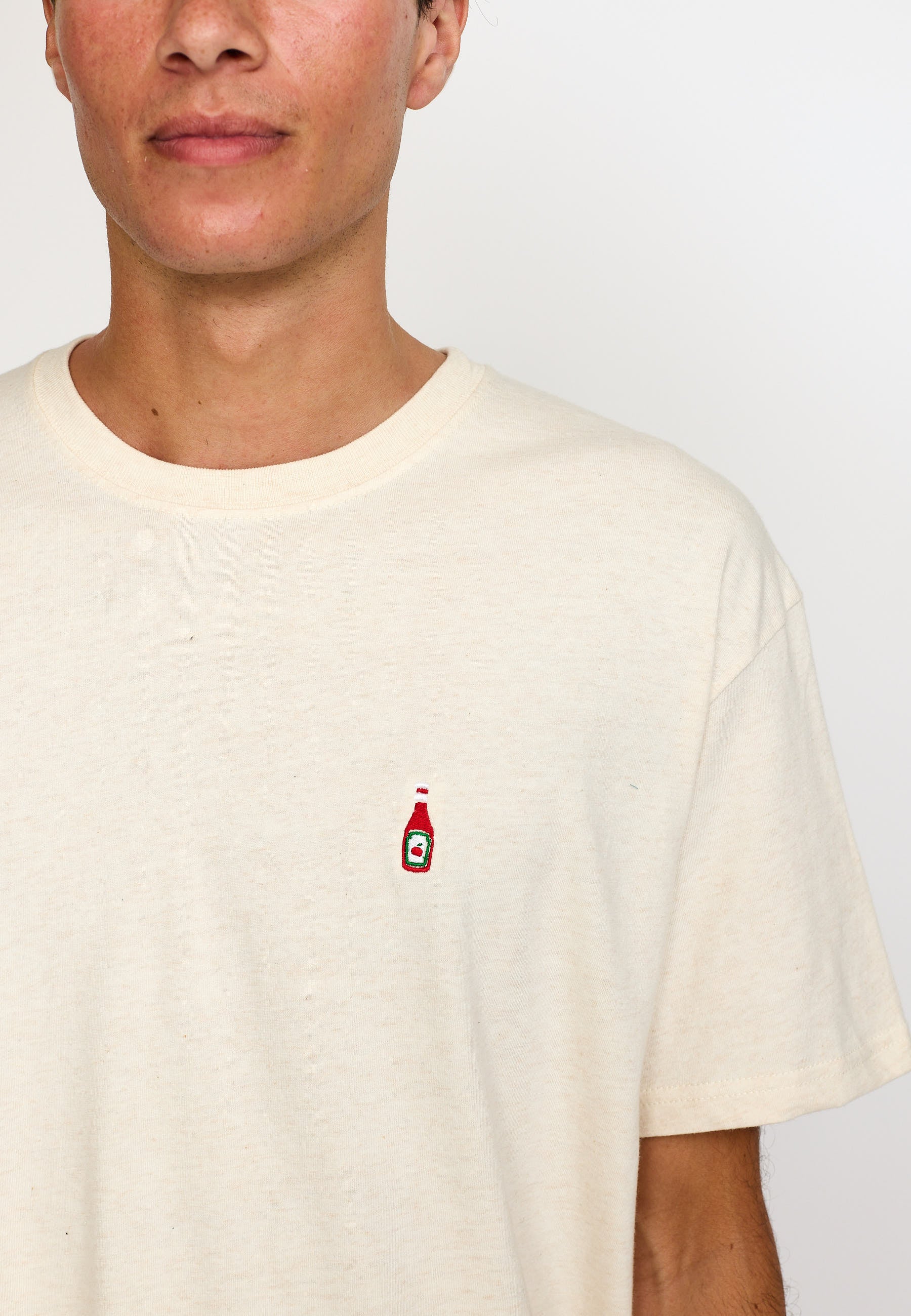 Revolution Application T-Shirt T-Shirts Offwhite-melange