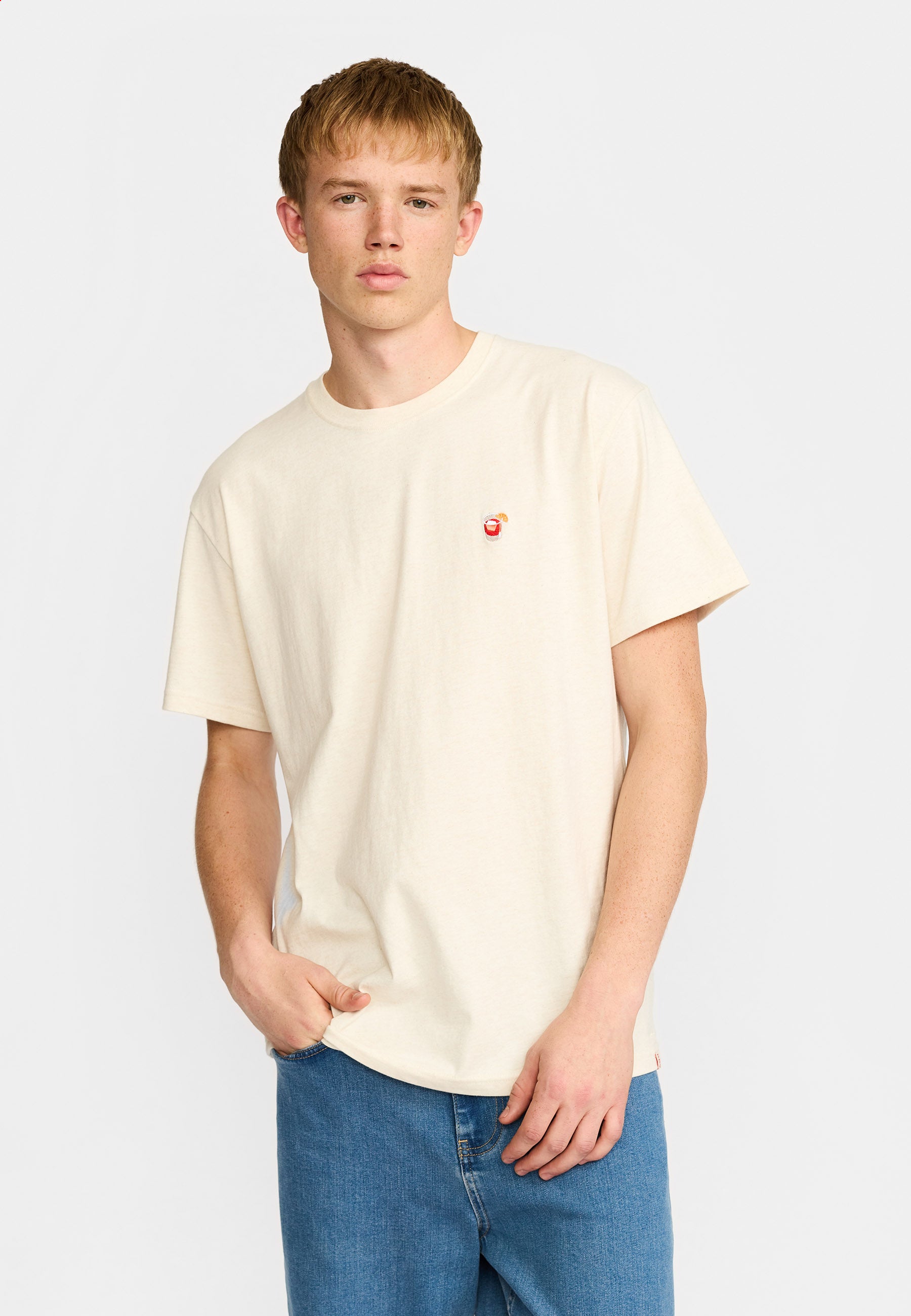 Revolution Application T-Shirt T-Shirts Offwhite-melange