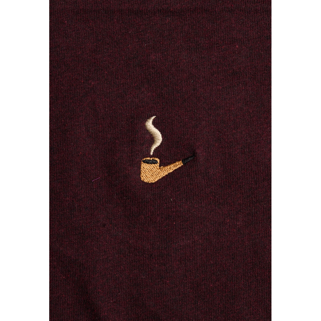 Revolution Application T-Shirt T-Shirts Burgundy-melange