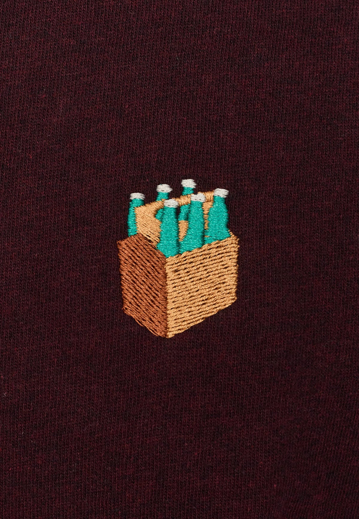 Revolution Application T-Shirt T-Shirts Burgundy-melange