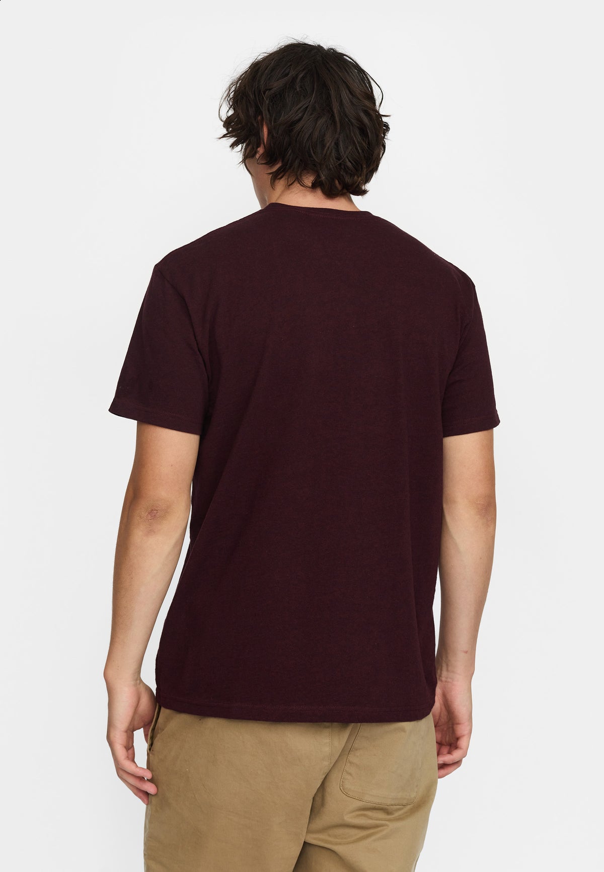 Revolution Application T-Shirt T-Shirts Burgundy-melange