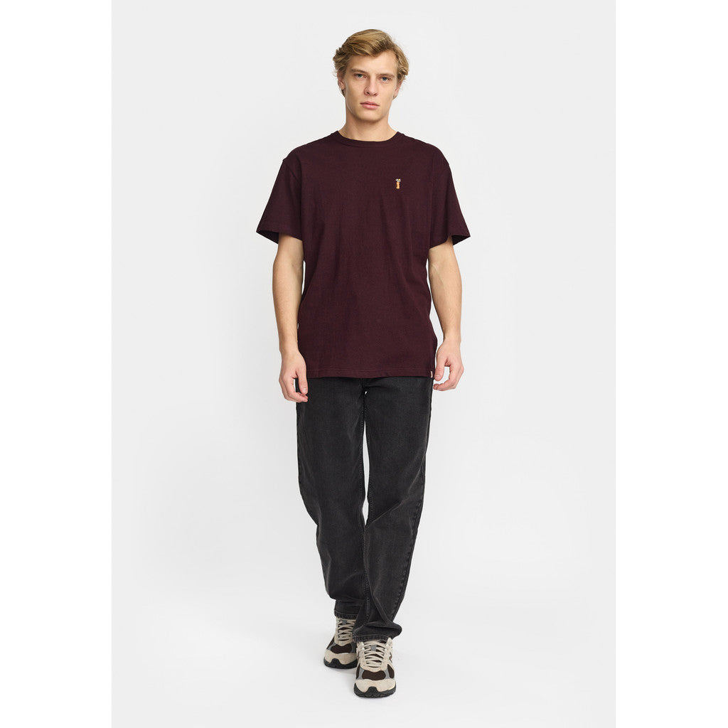 Revolution Application T-Shirt T-Shirts Burgundy