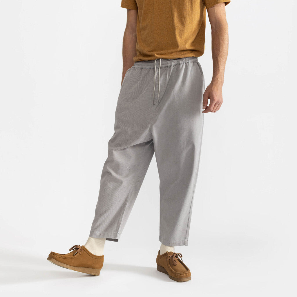 Revolution Baggy Casual Trousers Trousers Lightgrey