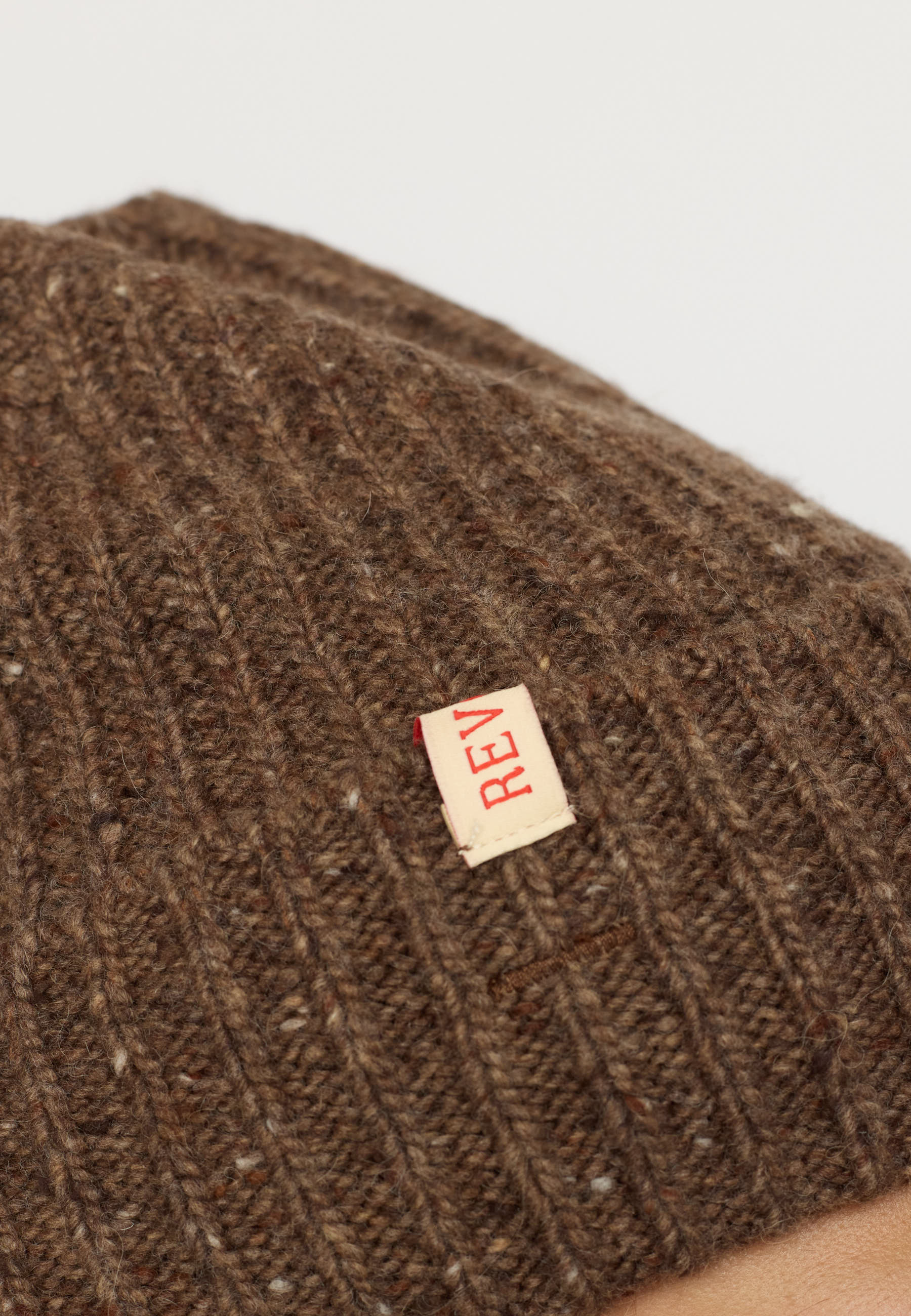 Revolution Beanie Melange Headwear Brown