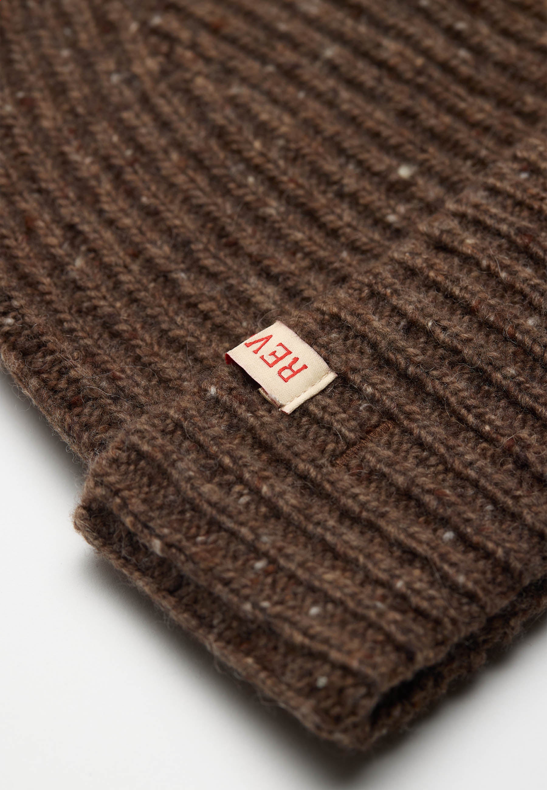 Revolution Beanie Melange Headwear Brown