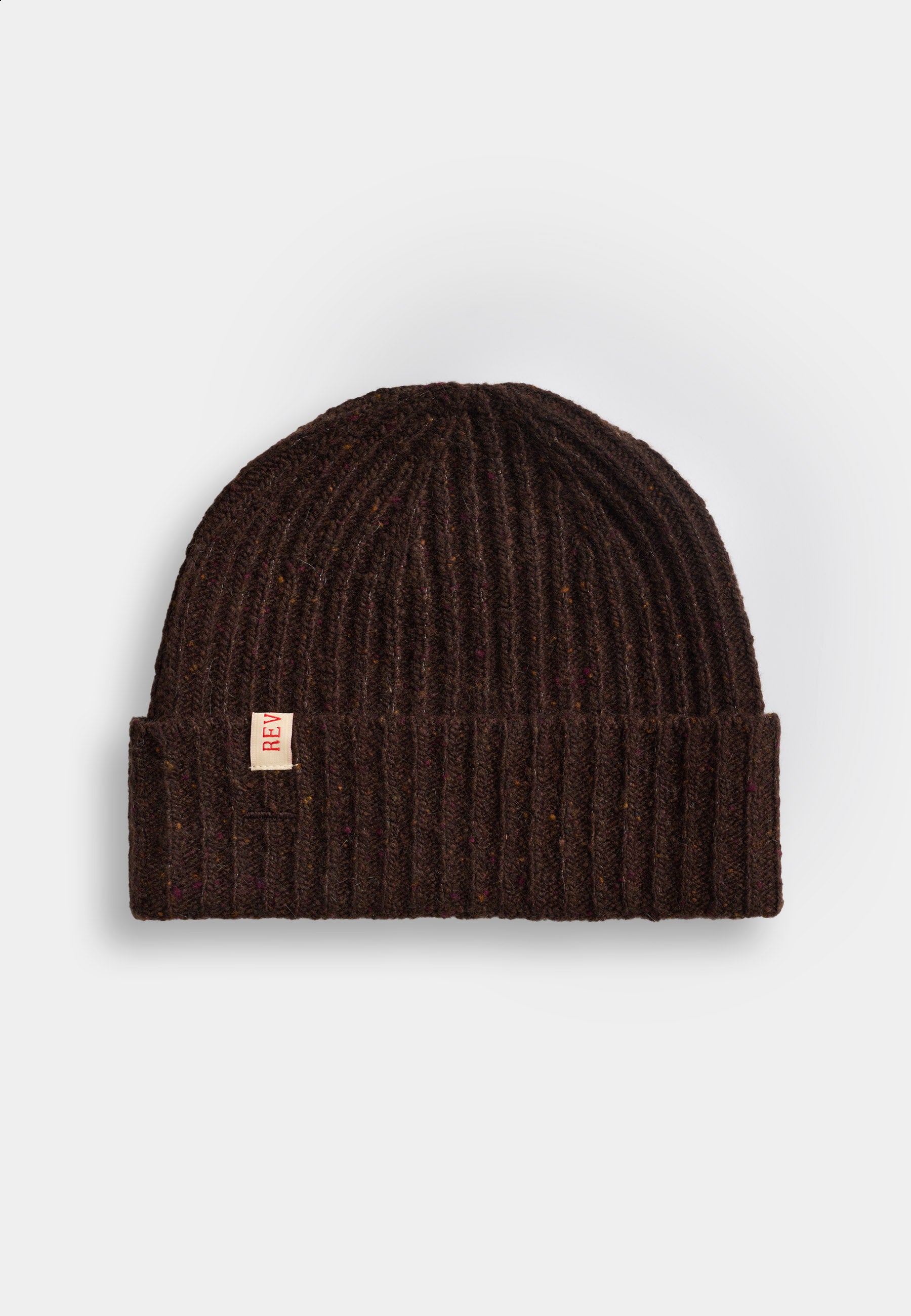 Revolution Beanie Melange Headwear Darkbrown
