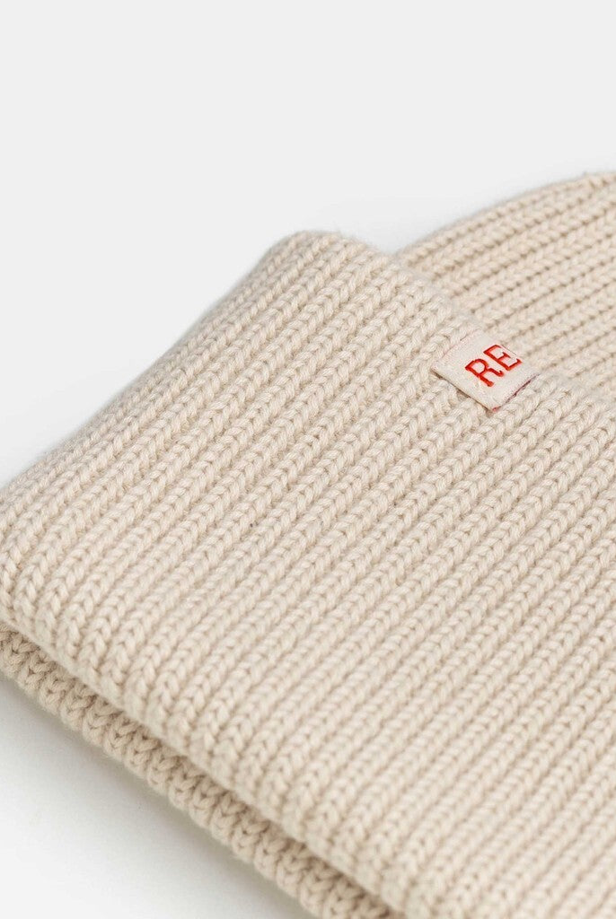 Revolution Big Fold Up Beanie Headwear Offwhite