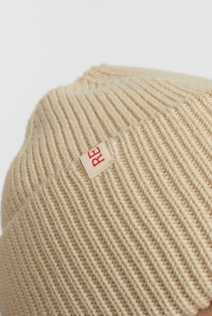 Revolution Big Fold Up Beanie Headwear Offwhite