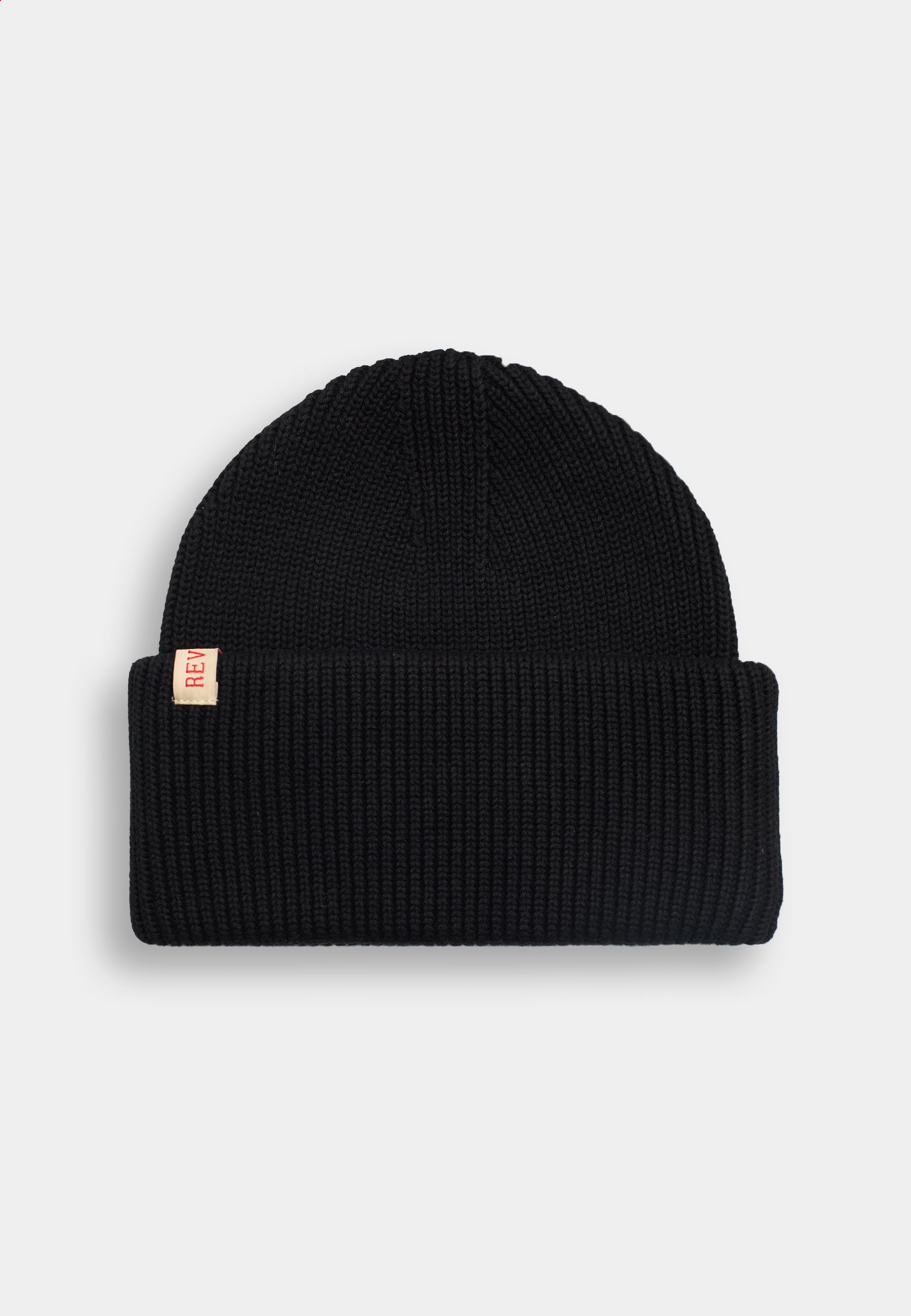 Revolution Big Fold Up Beanie Headwear Black