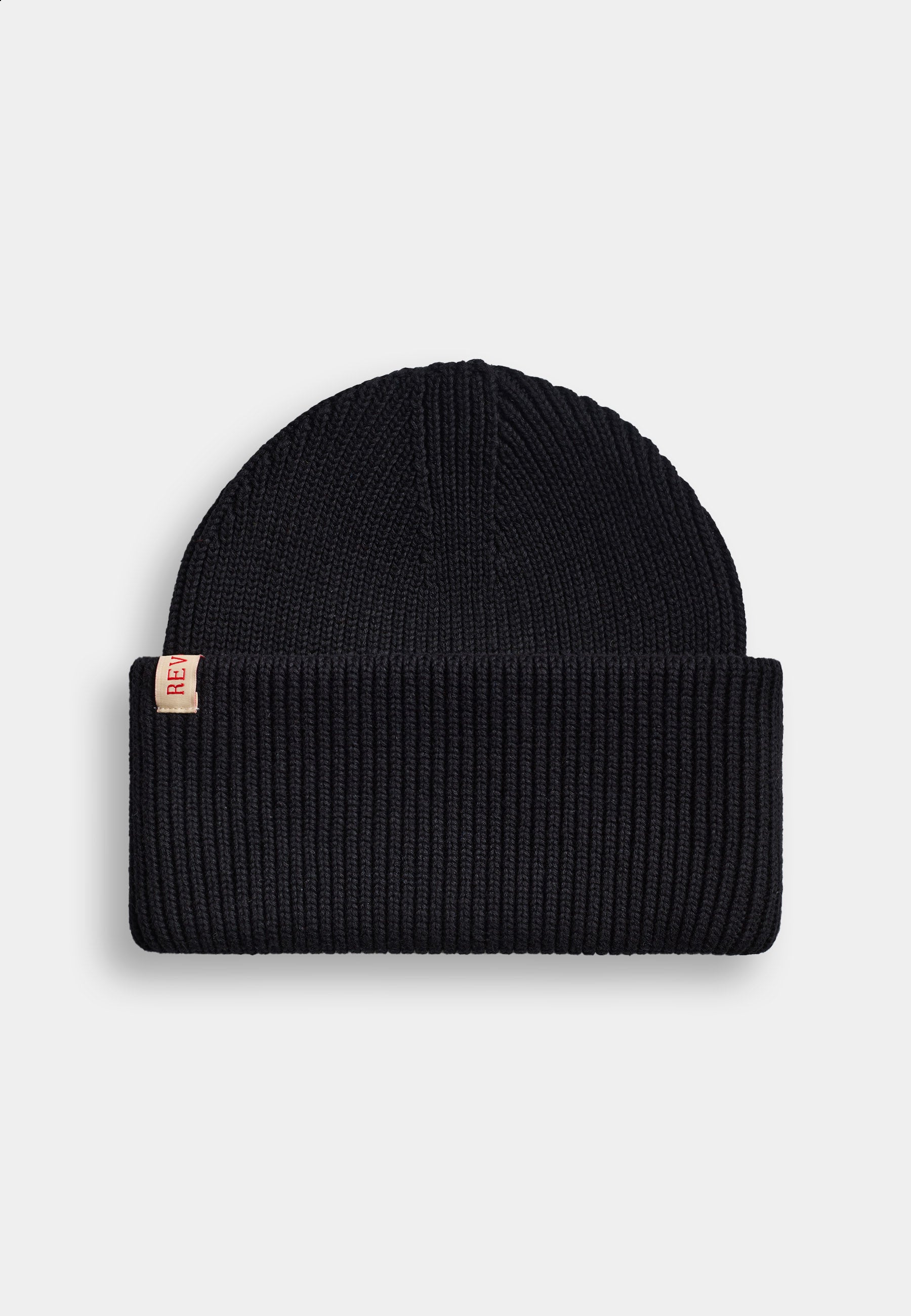 Revolution Big Fold Up Beanie Headwear Black