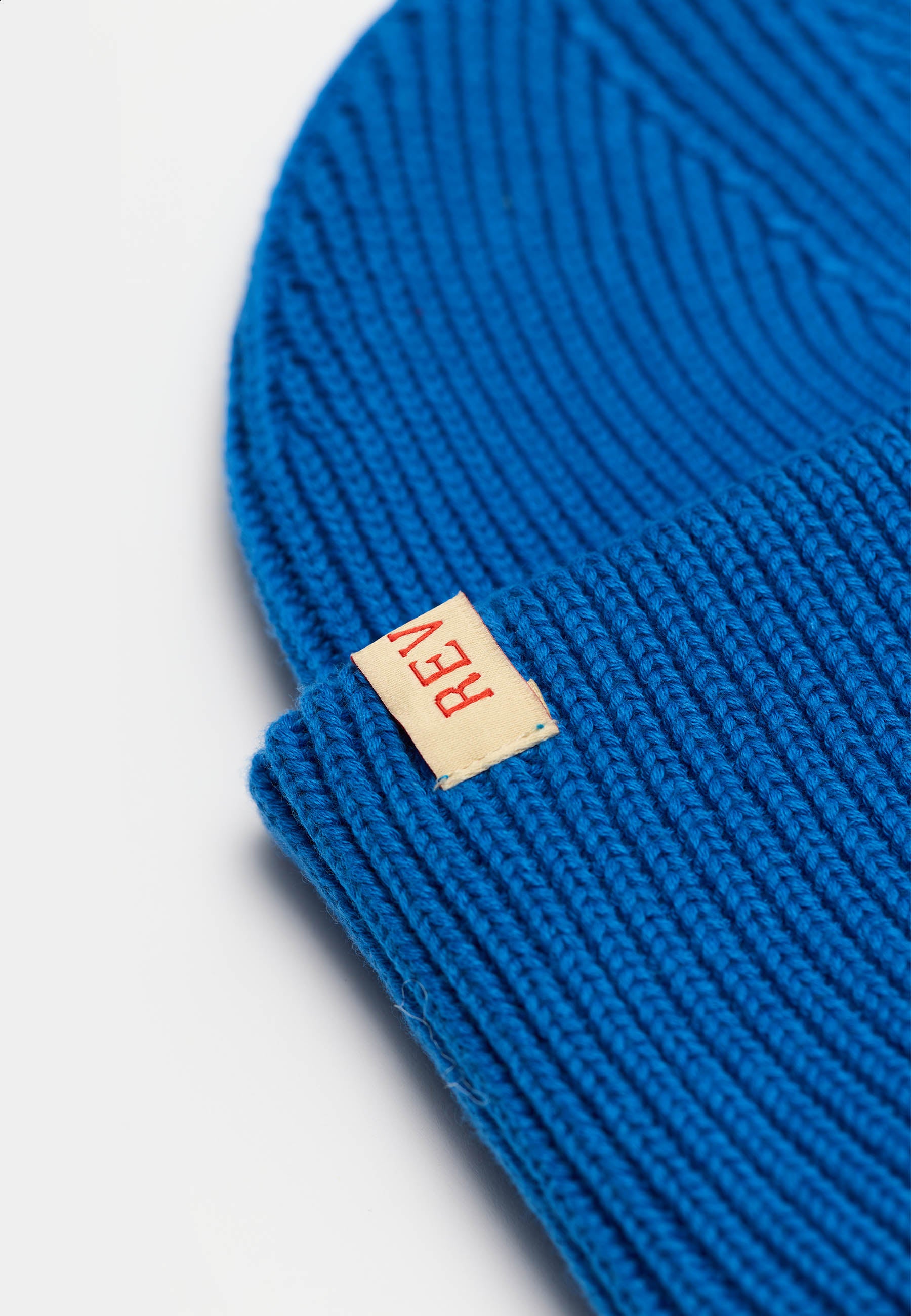 Revolution Big Fold Up Beanie Headwear Blue