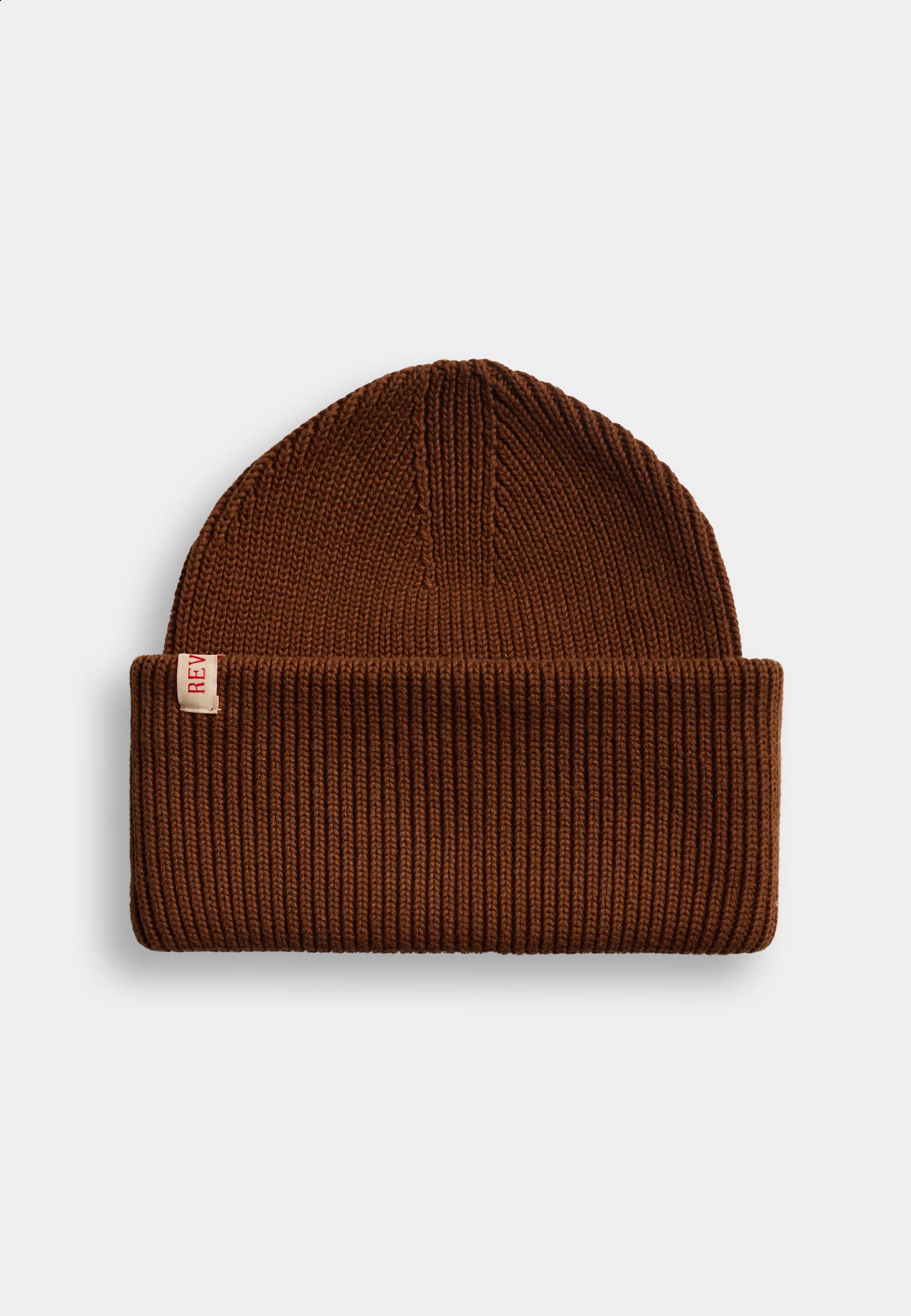 Revolution Big Fold Up Beanie Headwear Brown