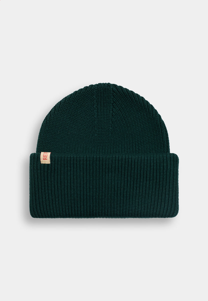 Grey Fold Over Beanie