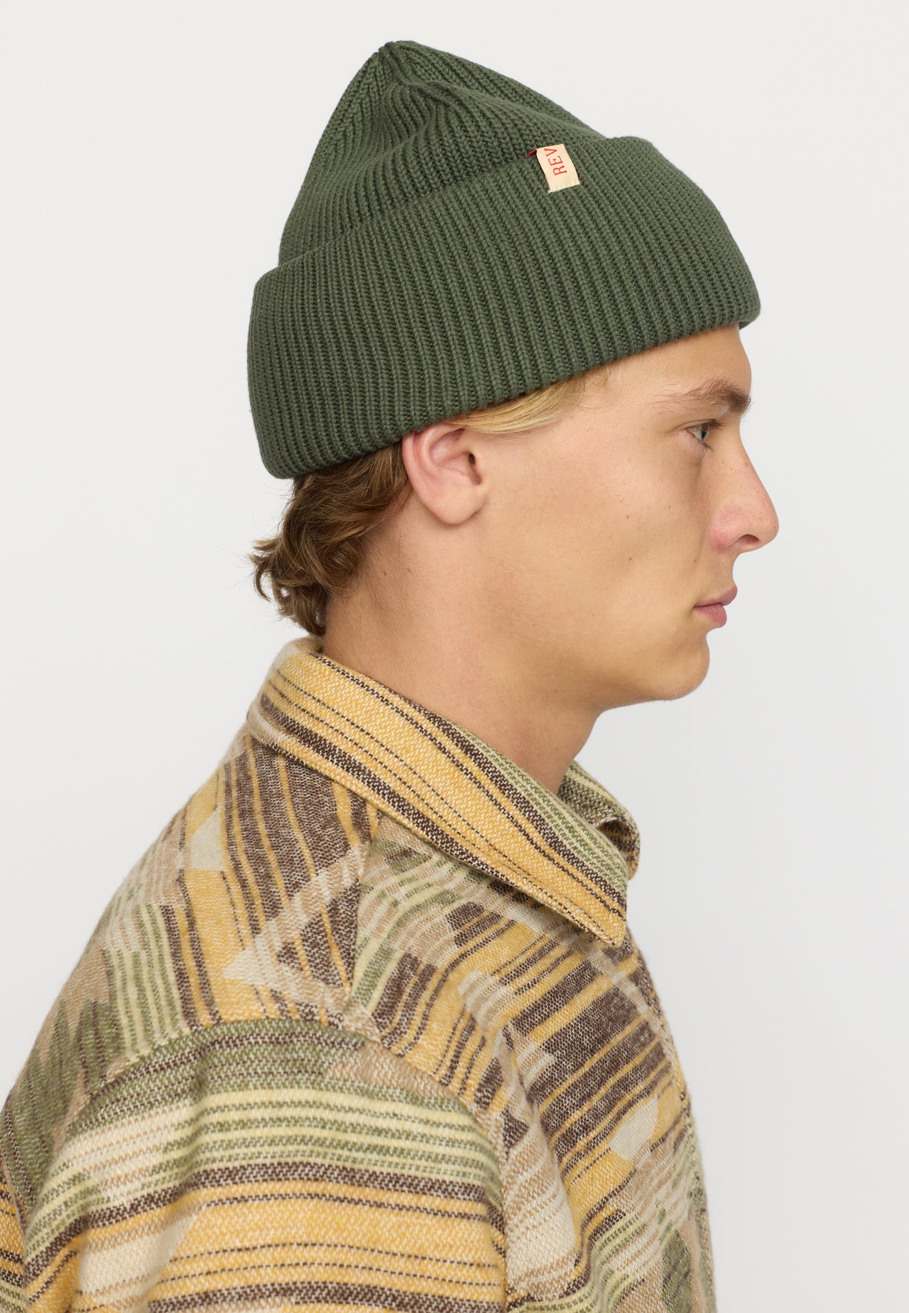 Revolution Big Fold Up Beanie Headwear Lightarmy