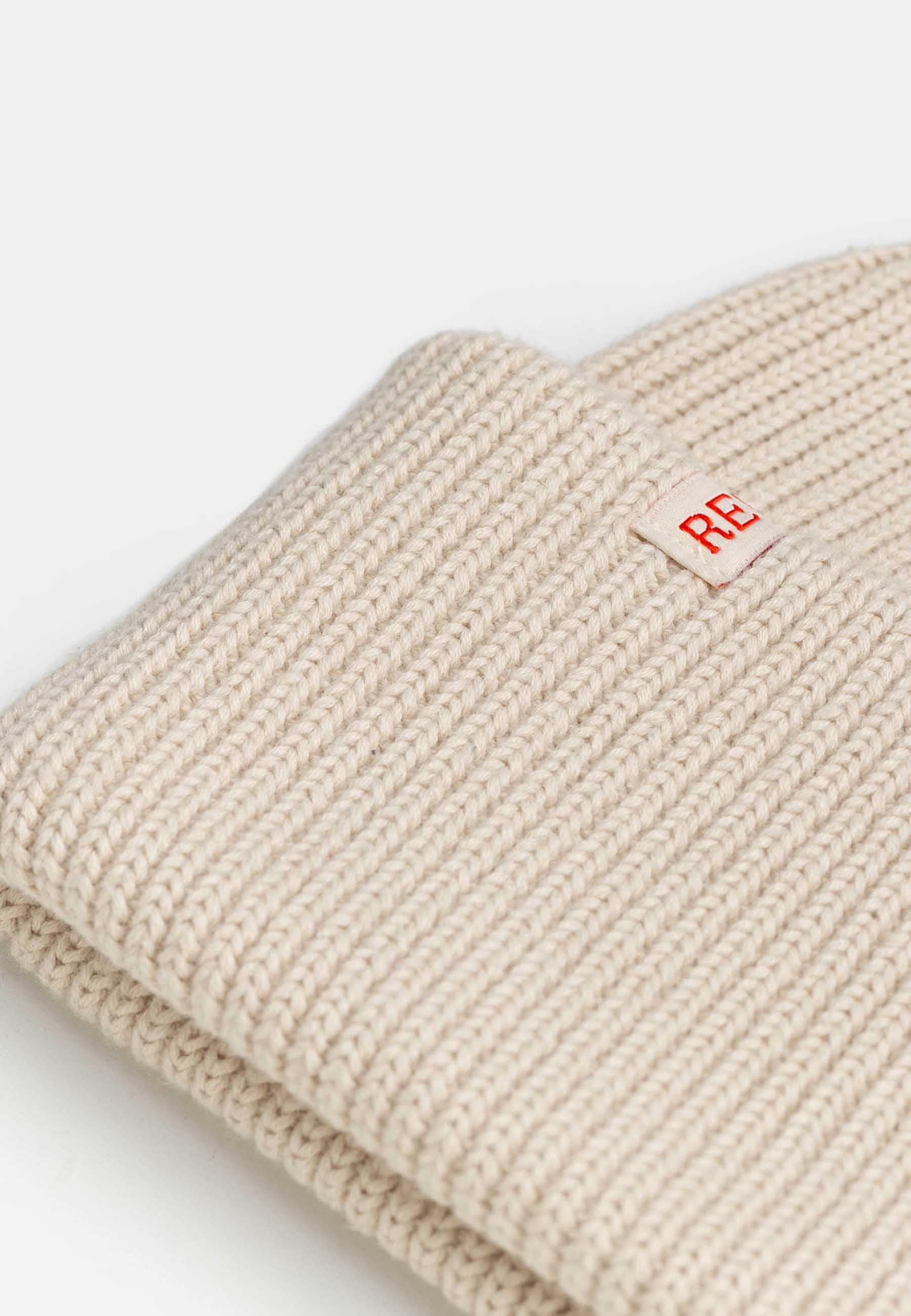 Revolution Big Fold Up Beanie Headwear Offwhite