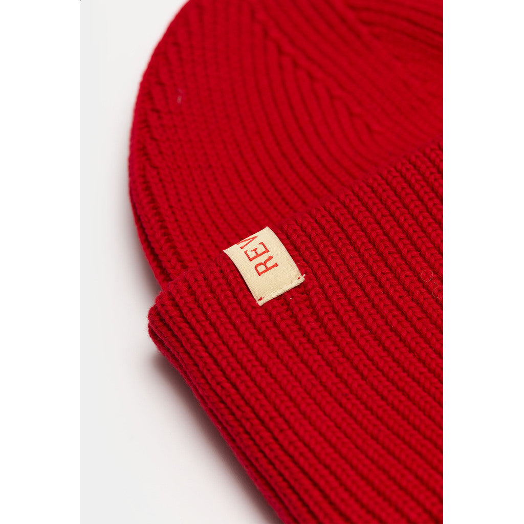 Revolution Big Fold Up Beanie Headwear Red