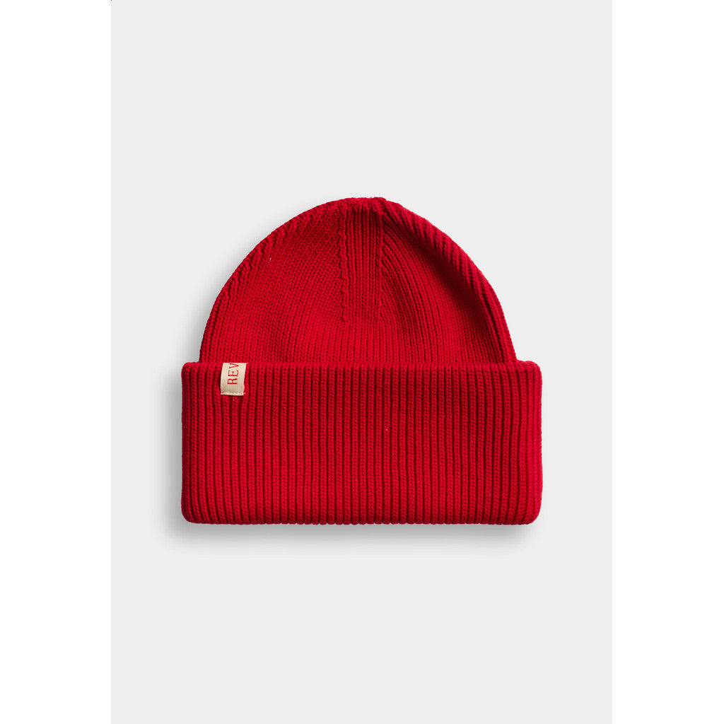Revolution Big Fold Up Beanie Headwear Red