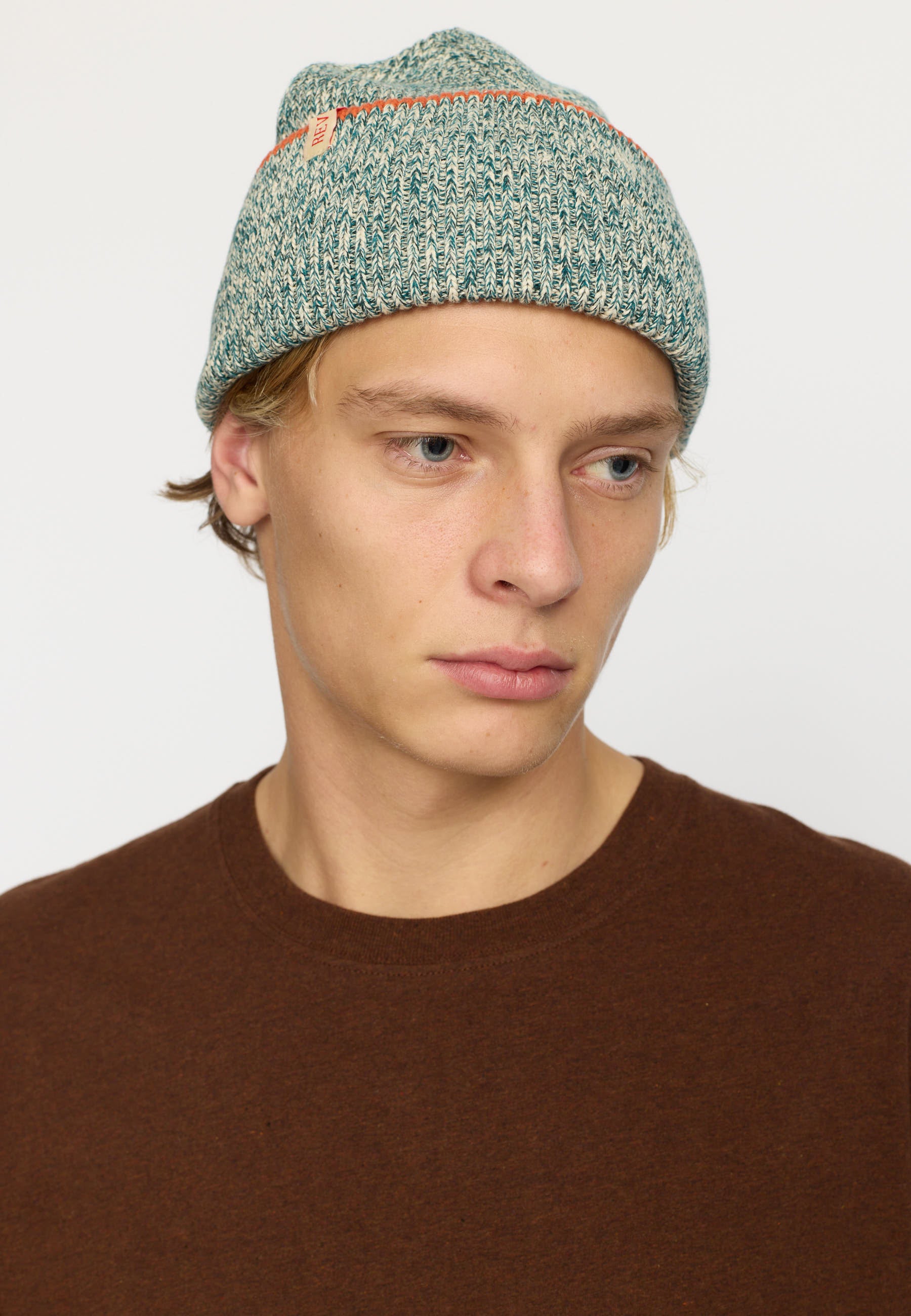 Revolution Big Fold Up Beanie Headwear Green