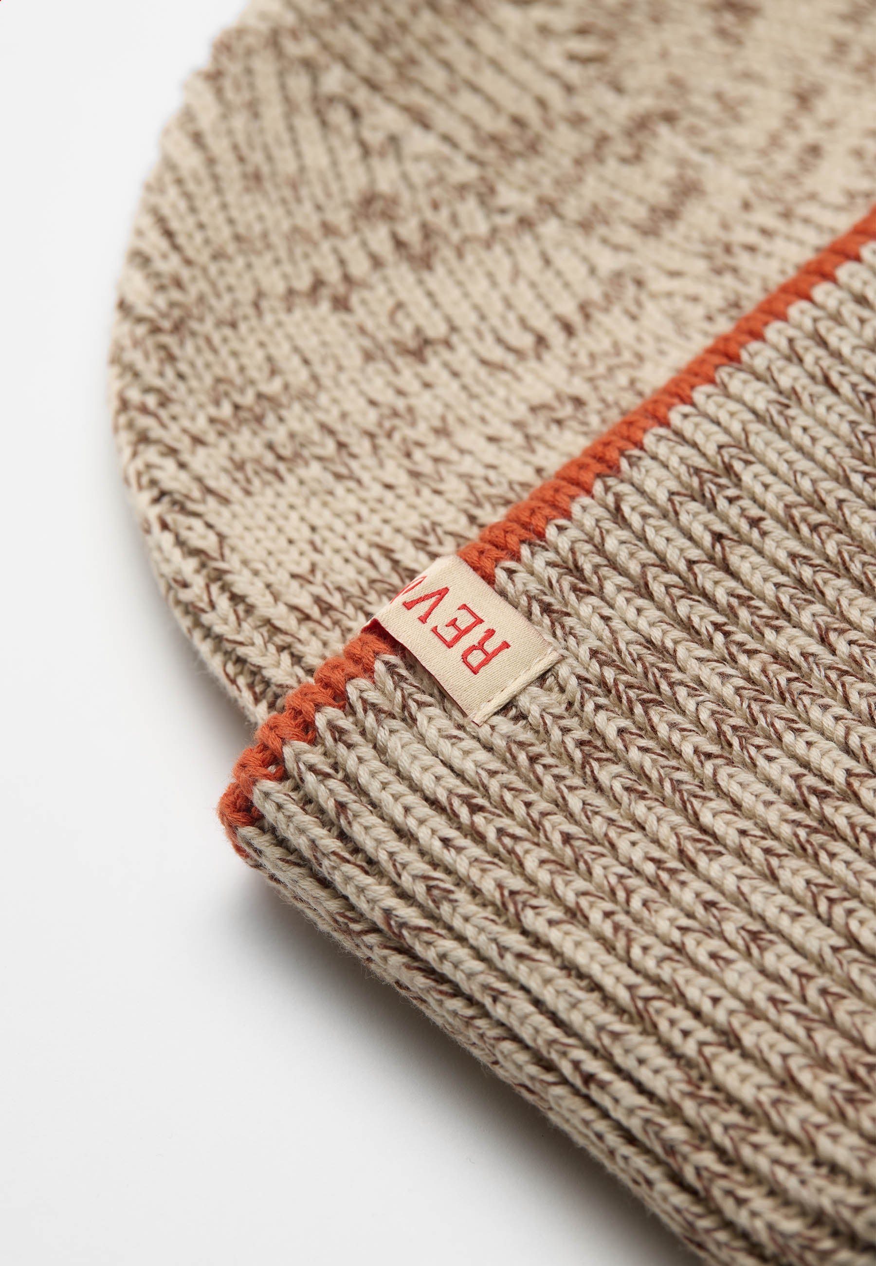 Revolution Big Fold Up Beanie Headwear Offwhite