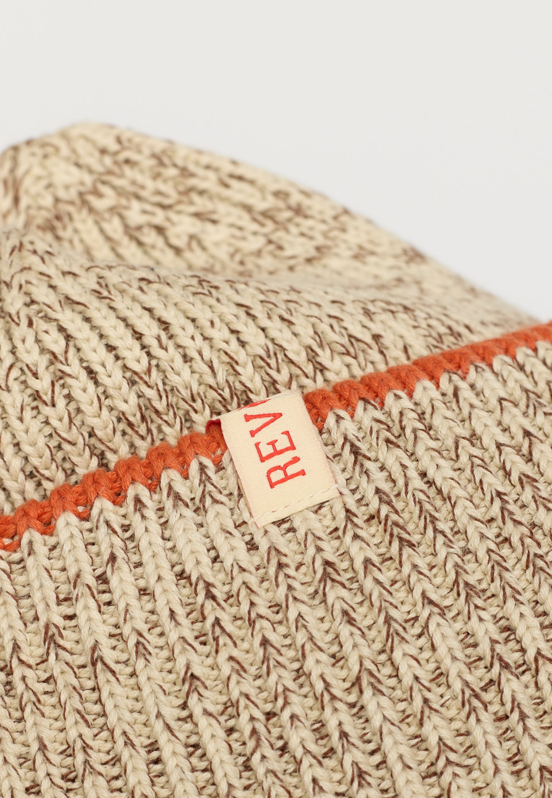 Revolution Big Fold Up Beanie Headwear Offwhite