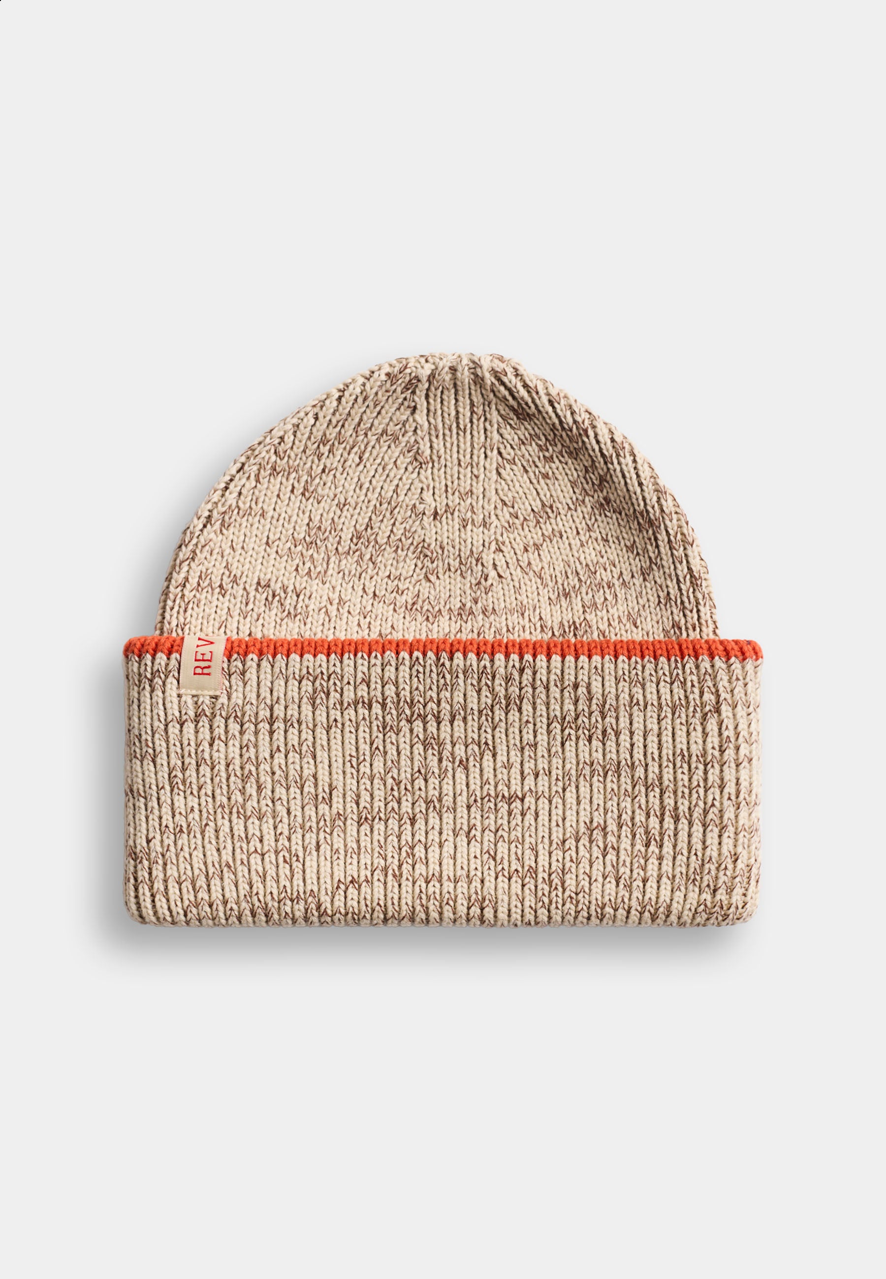 Revolution Big Fold Up Beanie Headwear Offwhite