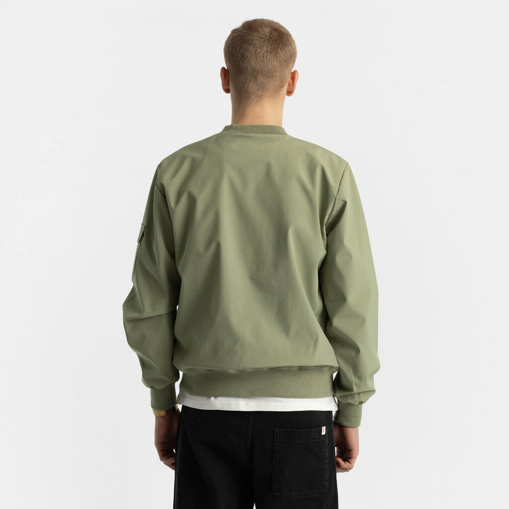 Revolution Bomber Jacket Outerwear Lightgreen