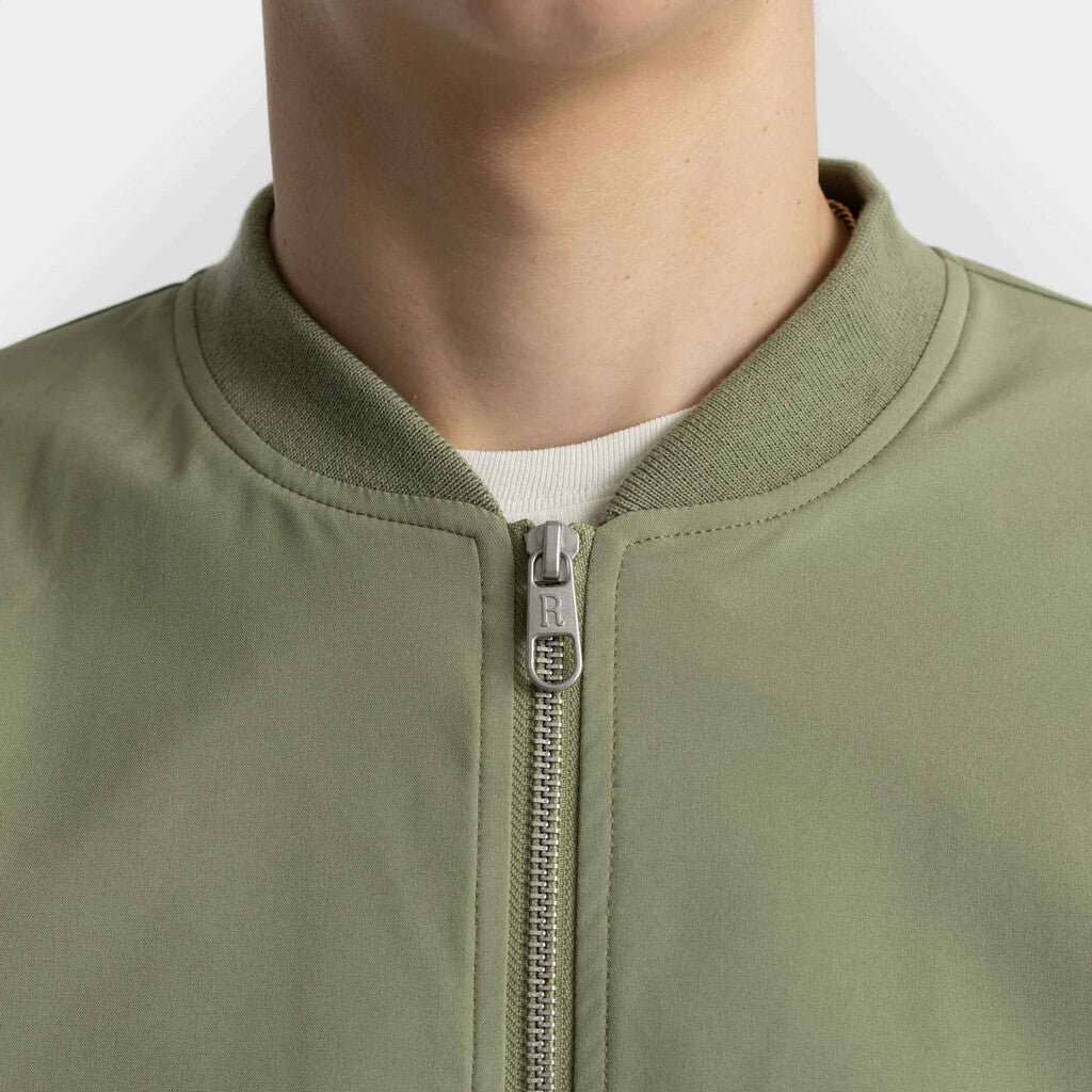 Revolution Bomber Jacket Outerwear Lightgreen