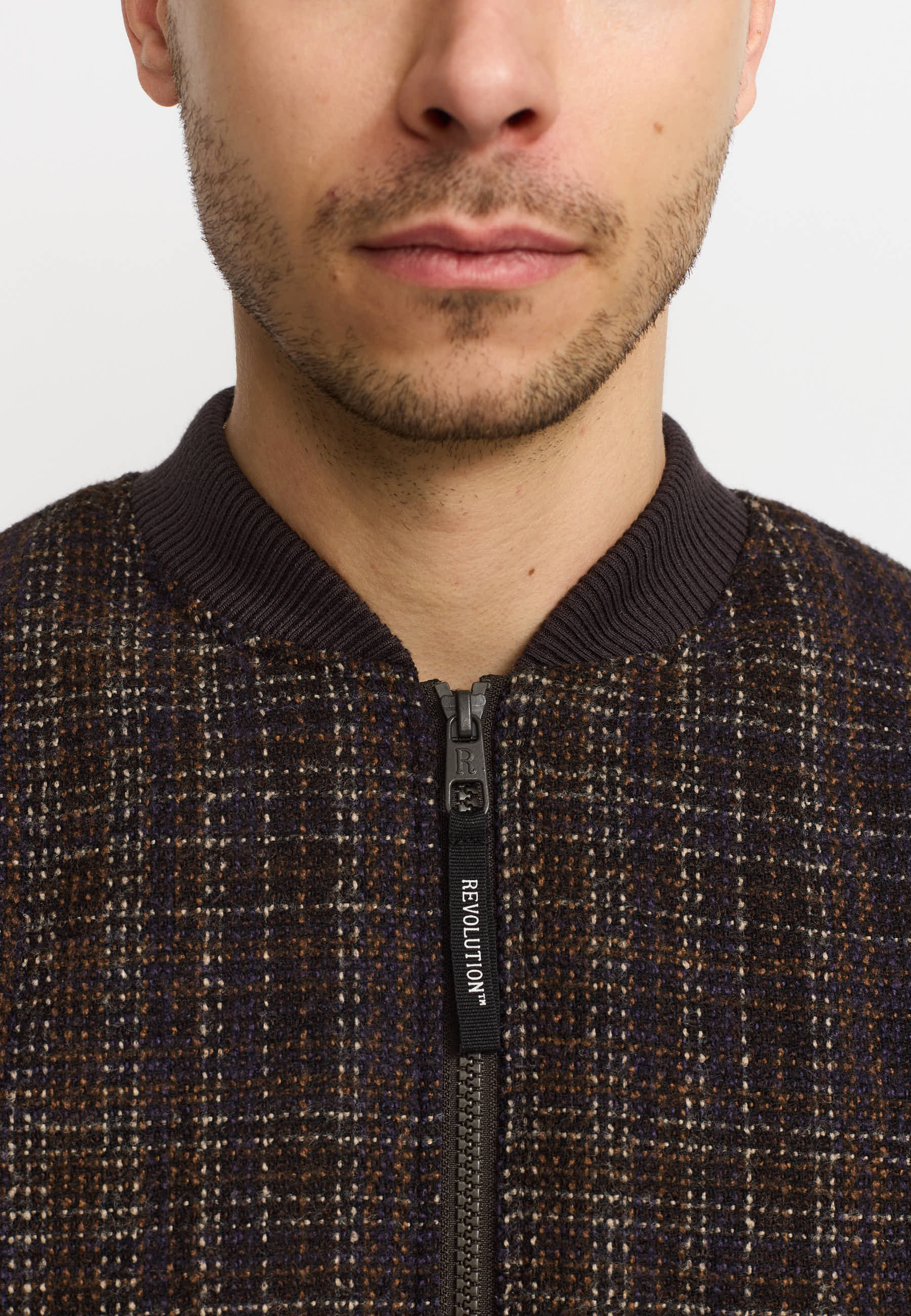 Revolution Bomber Jacket Winter Outerwear Brown