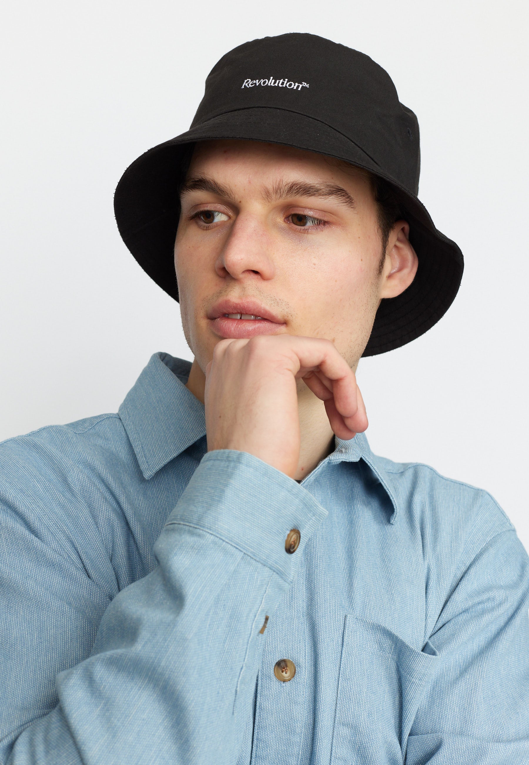 Revolution Bucket Hat Headwear Black