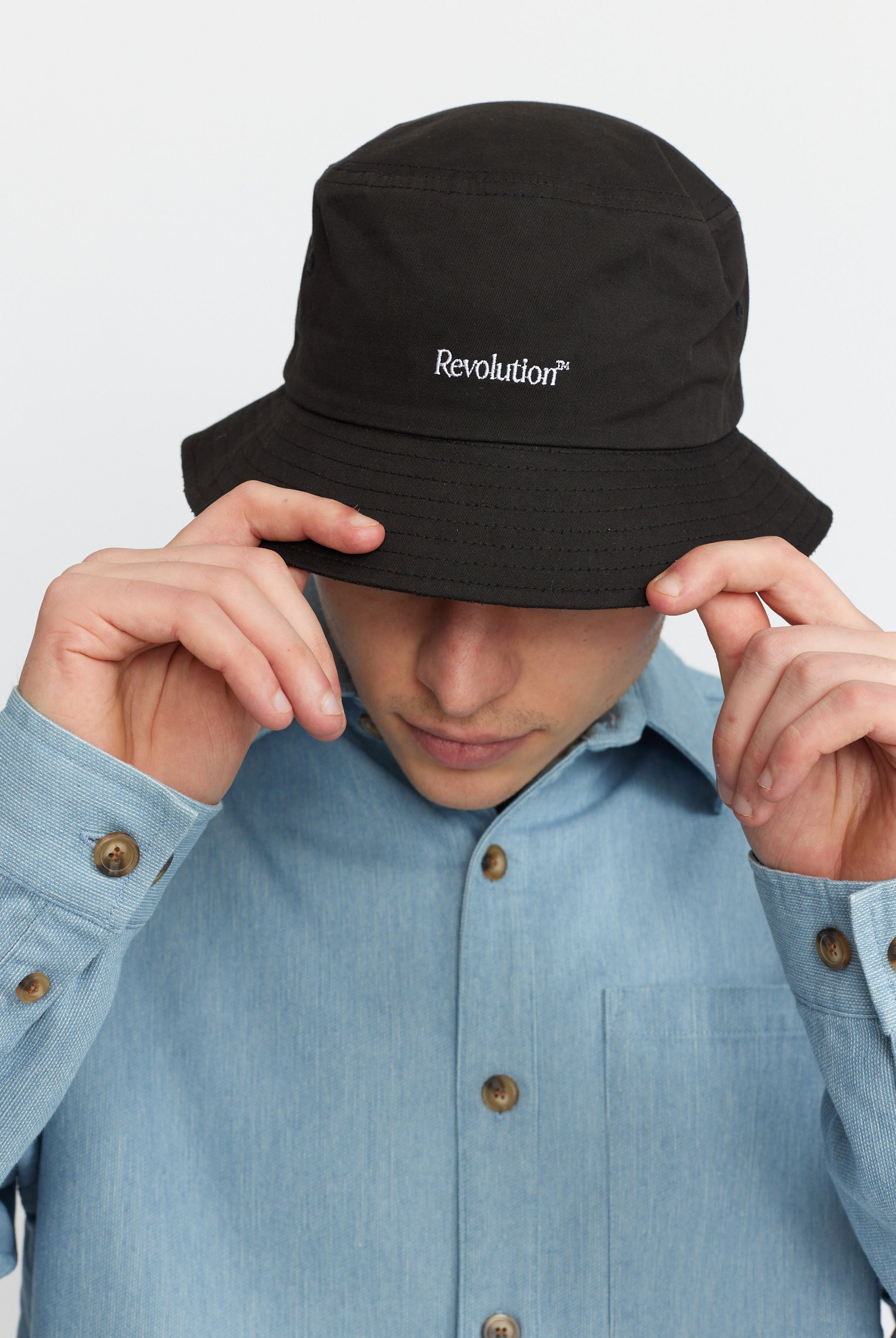 Revolution Bucket Hat Headwear Black