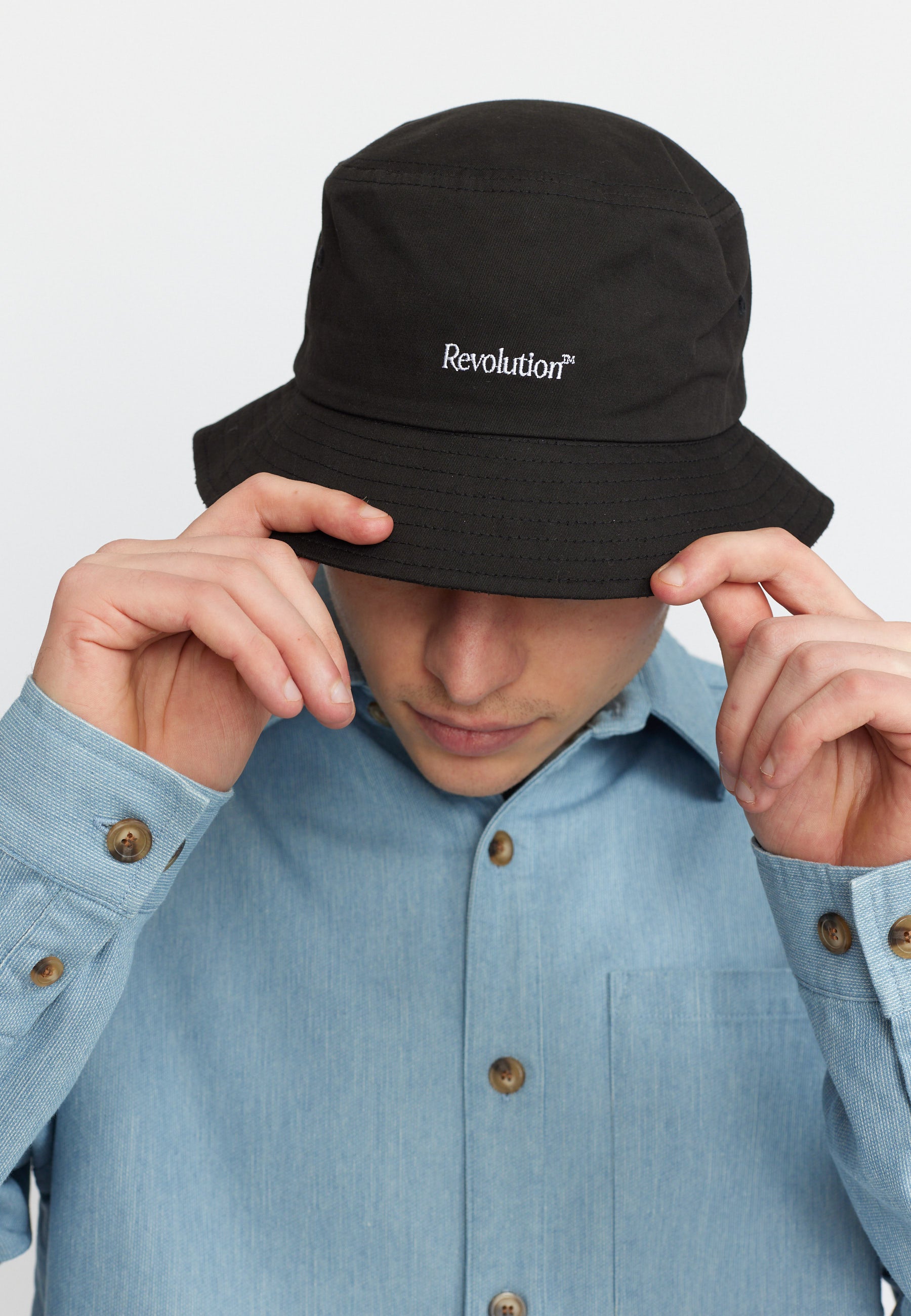 Revolution Bucket Hat Headwear Black
