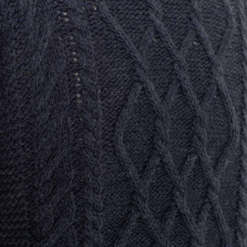 Revolution Cable knit sweather Knitwear Navy