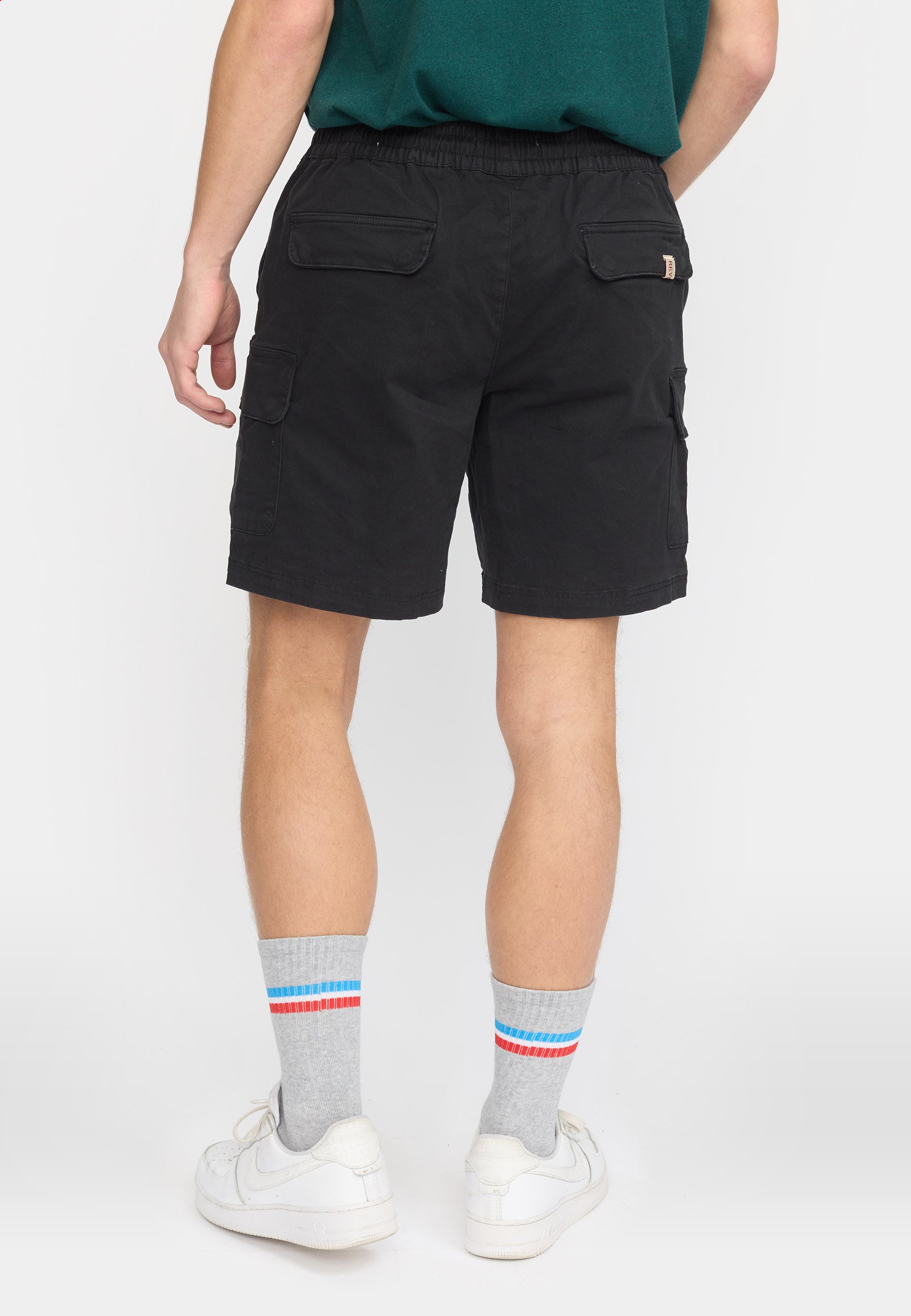 Revolution Cargo Shorts Shorts Black