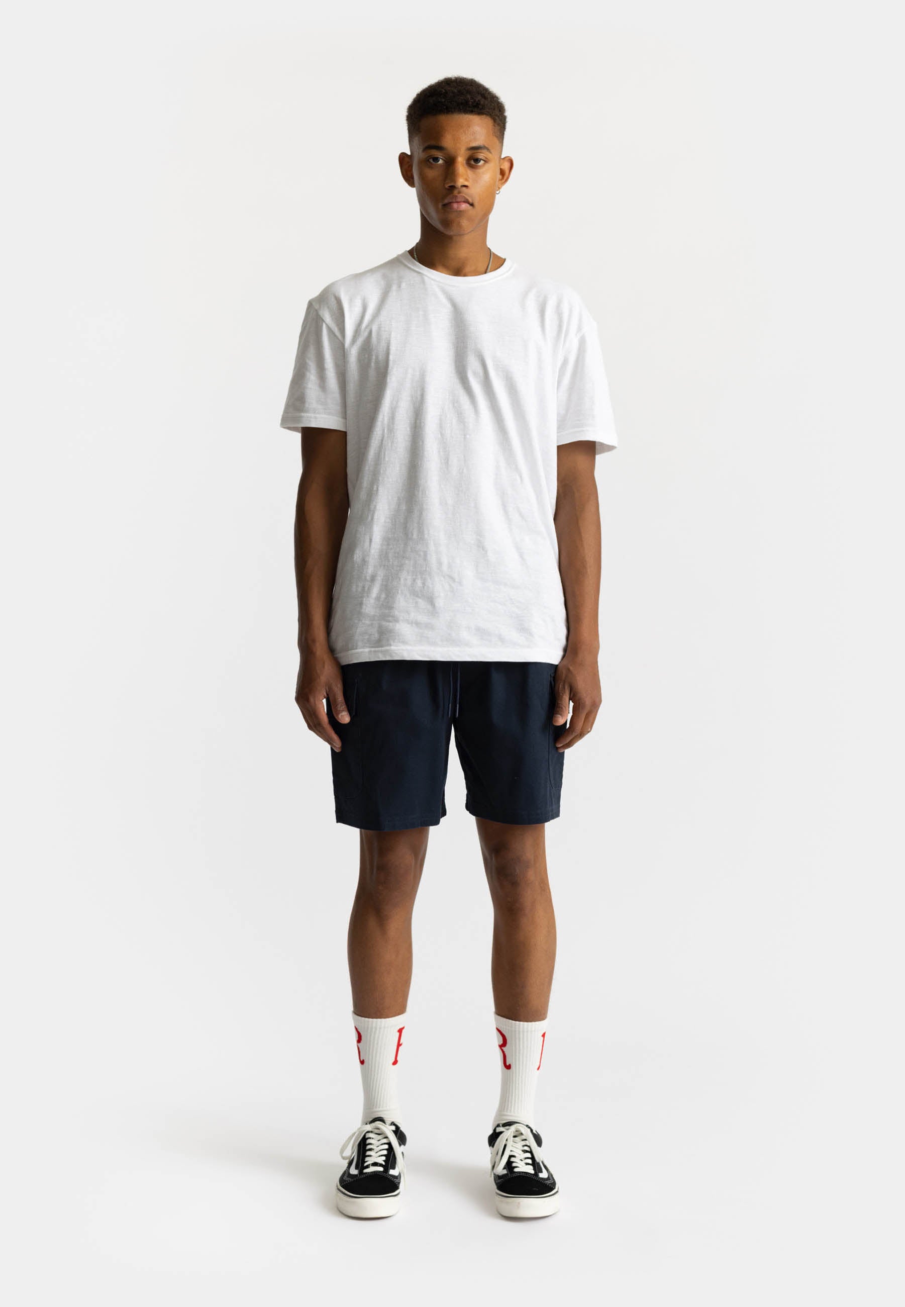 Revolution Cargo Shorts Shorts Navy